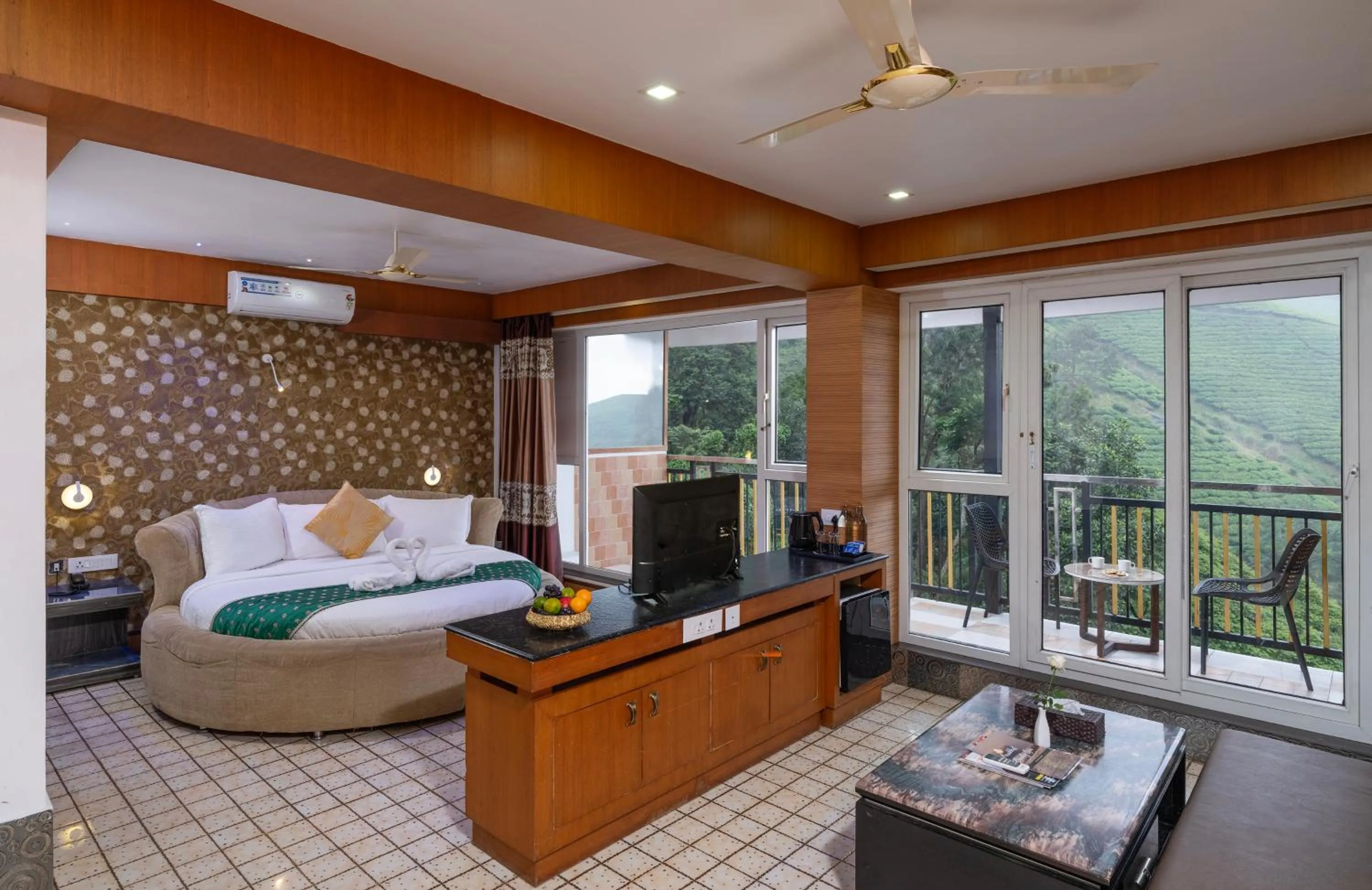 Living room, Bed in Parakkat Nature Resort