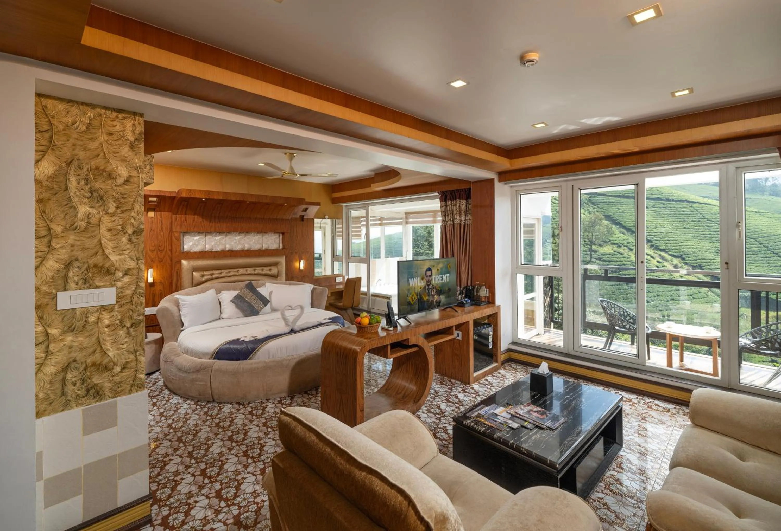 Balcony/Terrace, Bed in Parakkat Nature Resort