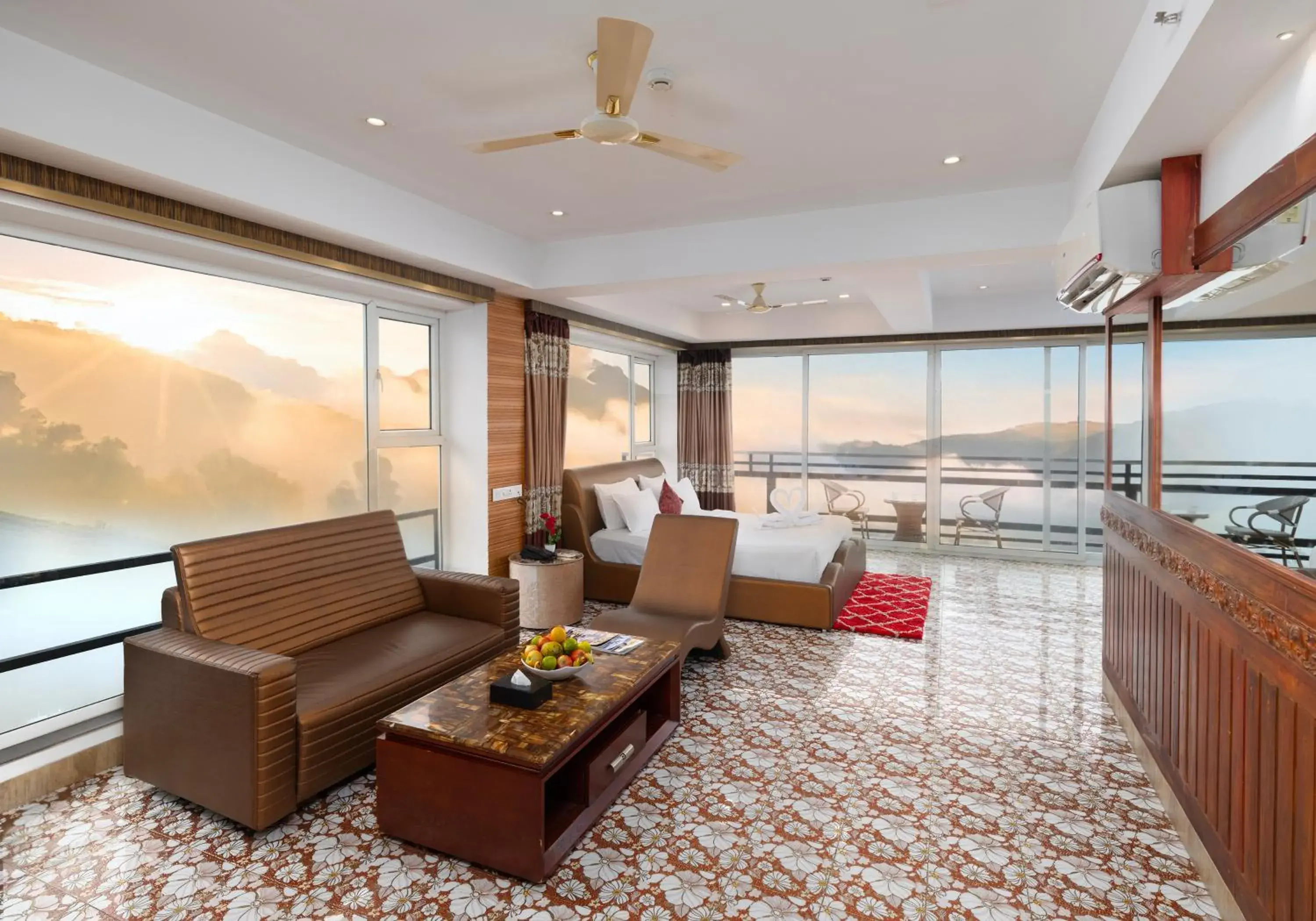 Living room in Parakkat Nature Resort Living room in Parakkat Nature Resort