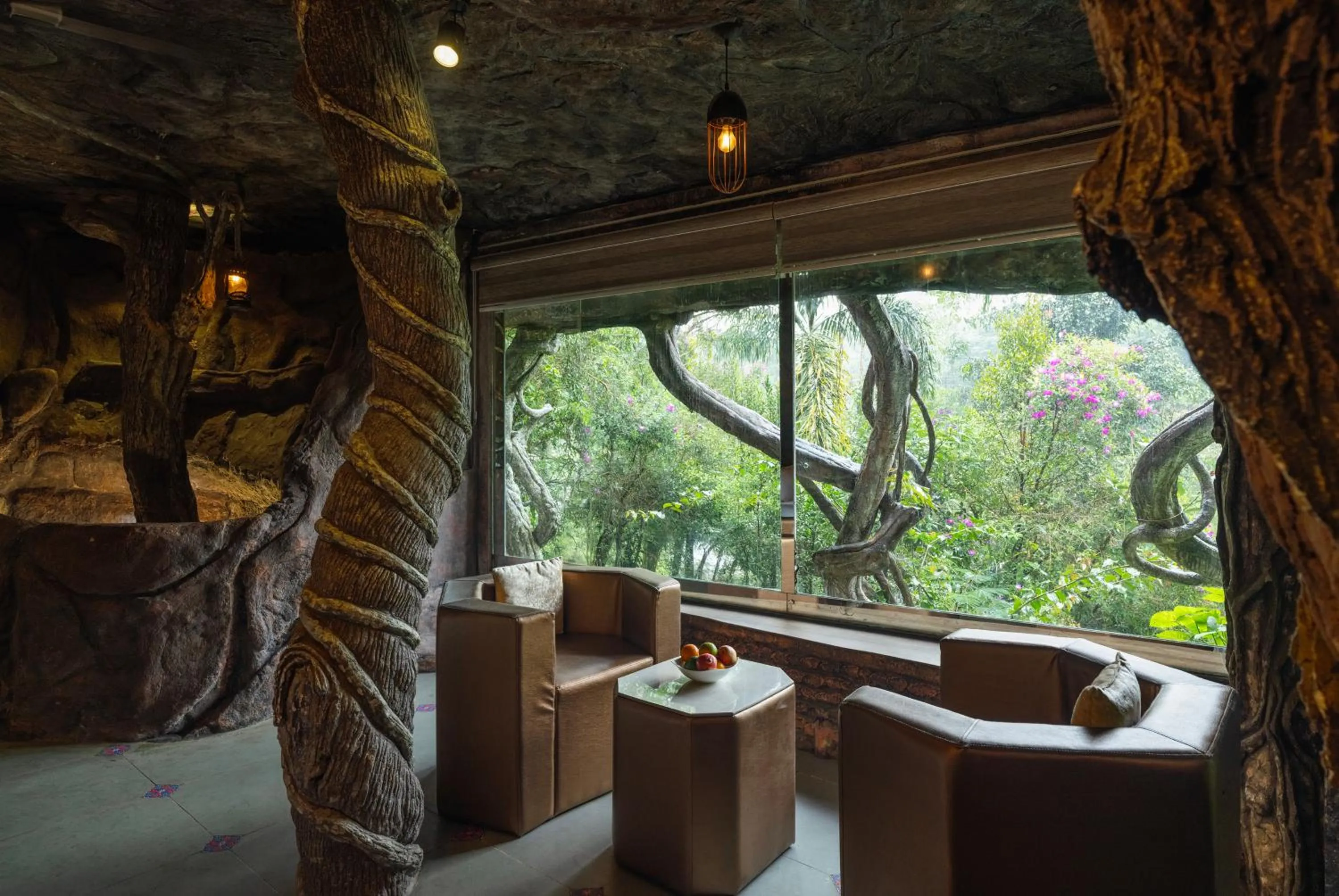 Seating area in Parakkat Nature Resort