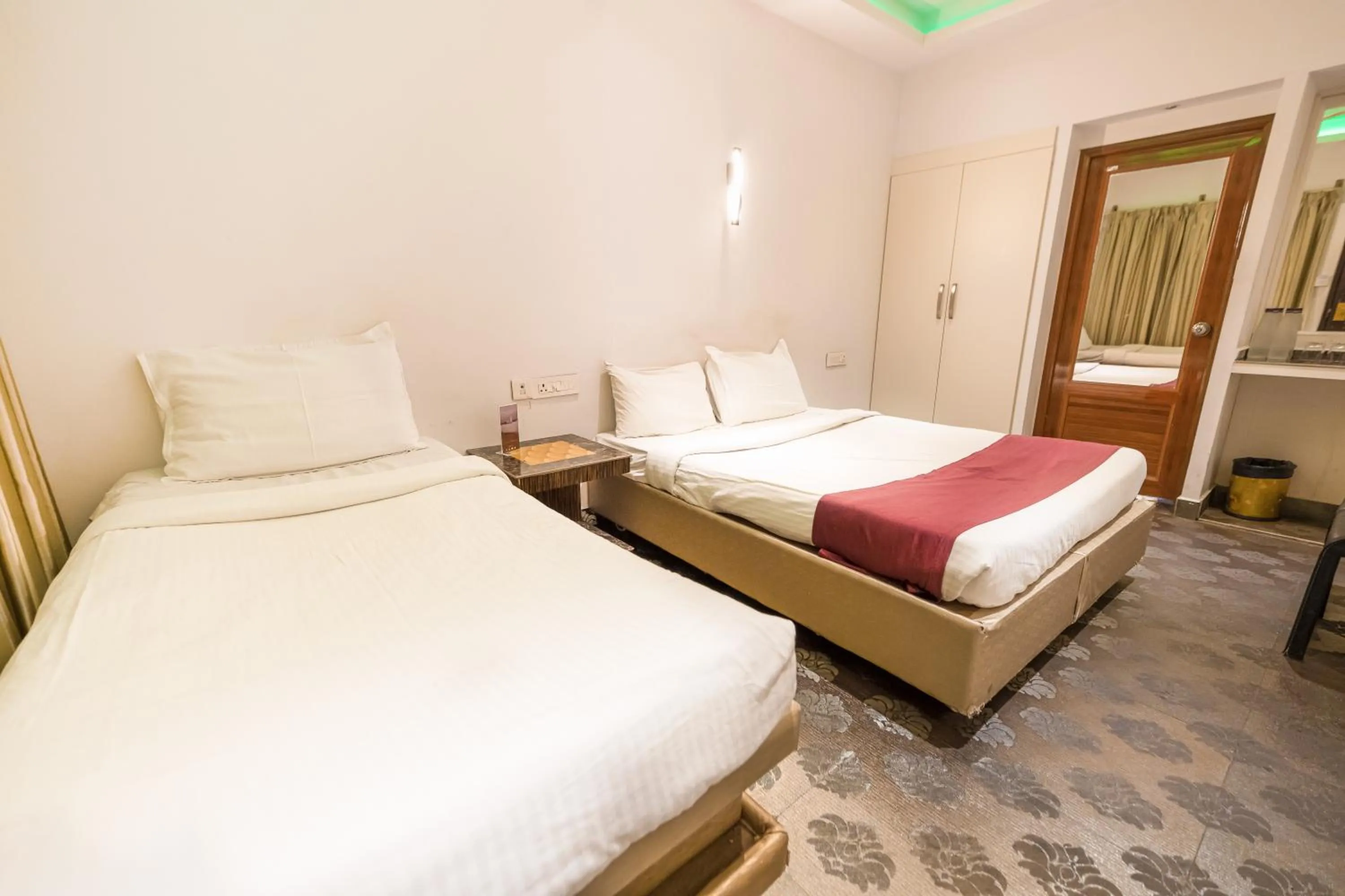 Bed in Parakkat Nature Resort