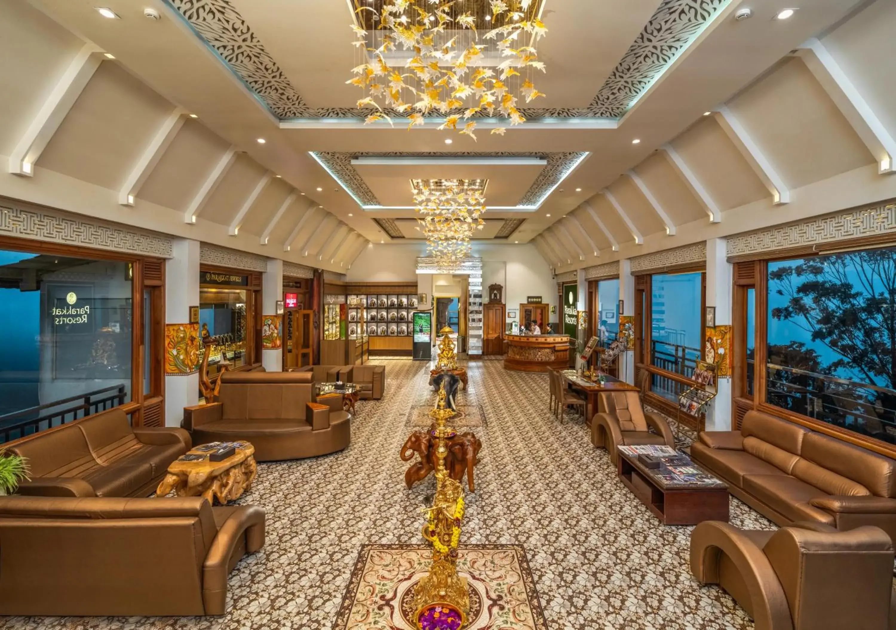 Lobby or reception in Parakkat Nature Resort Lobby or reception in Parakkat Nature Resort