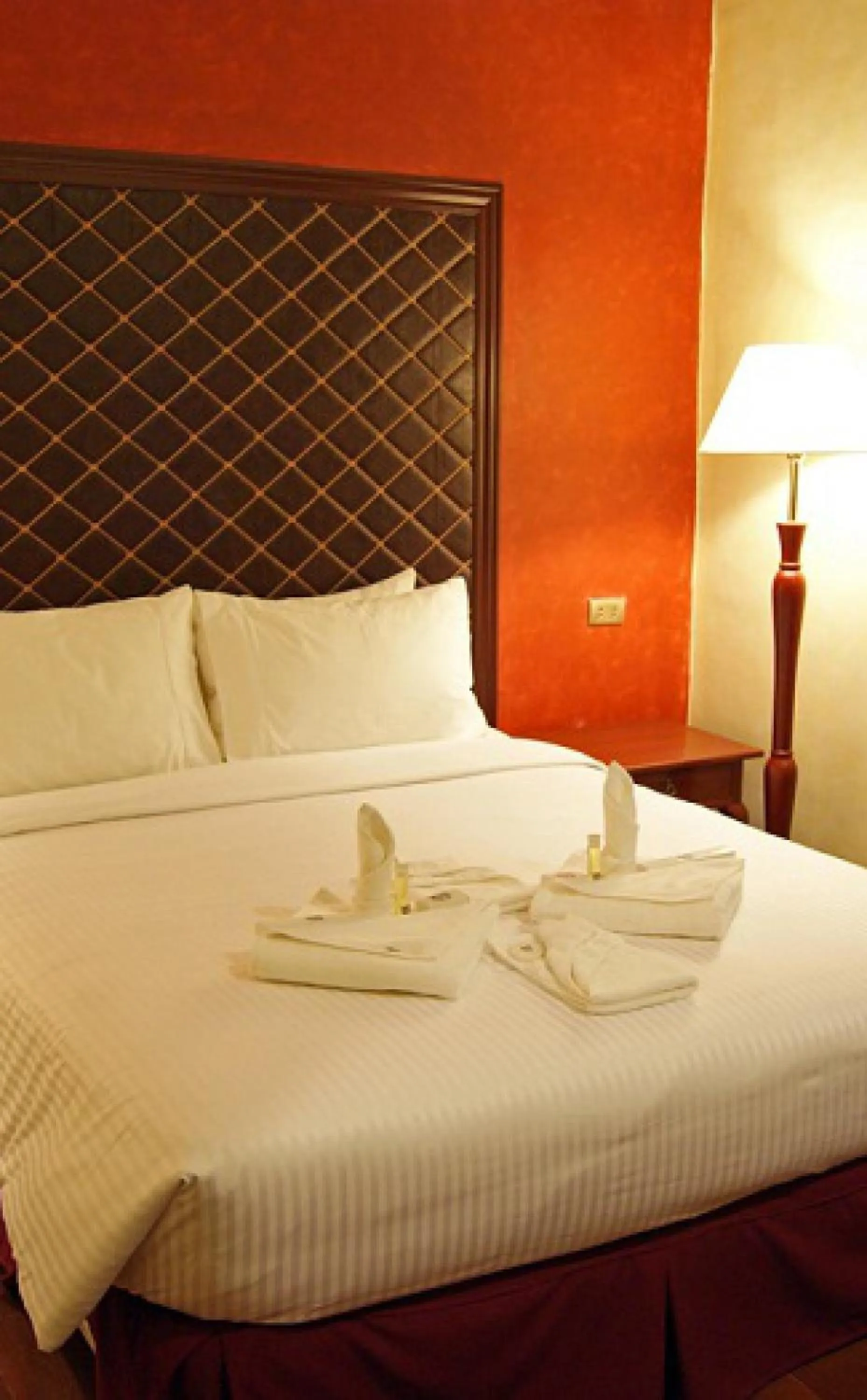 Bed in Hotel San Marco