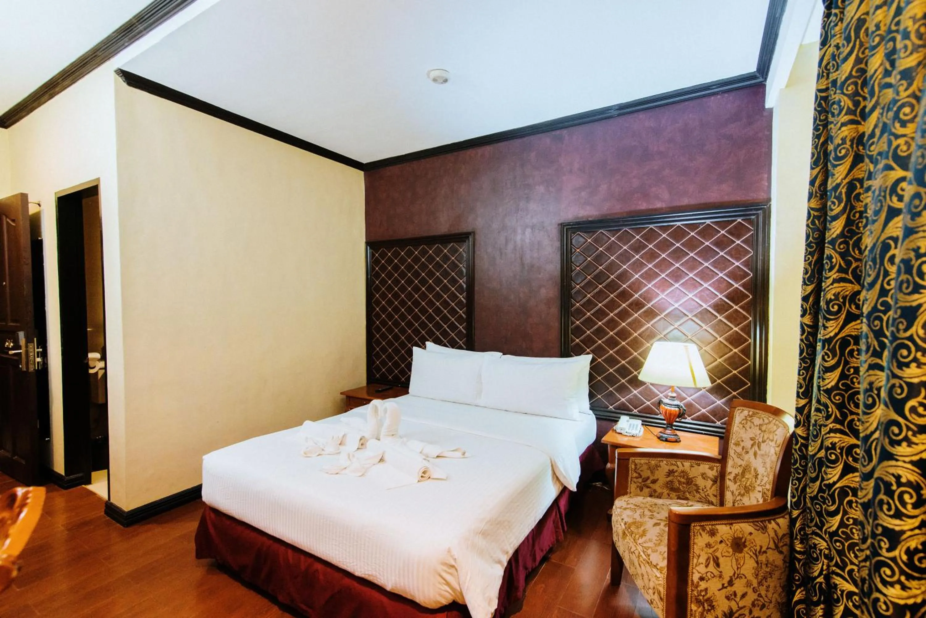 Bed in Hotel San Marco