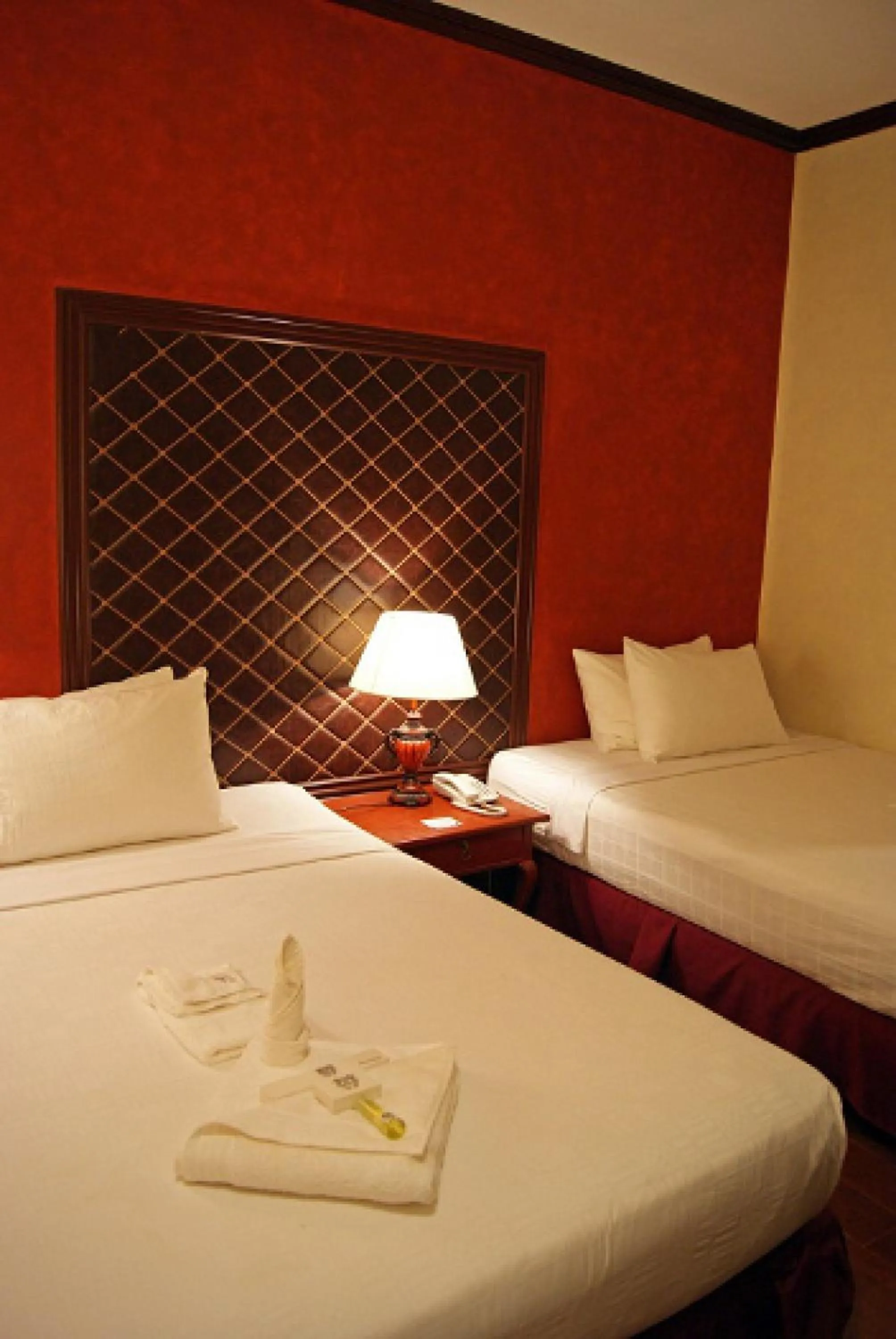 Bed in Hotel San Marco