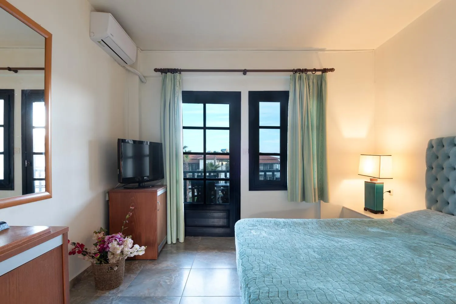 Bed in Assa Maris Beach Hotel