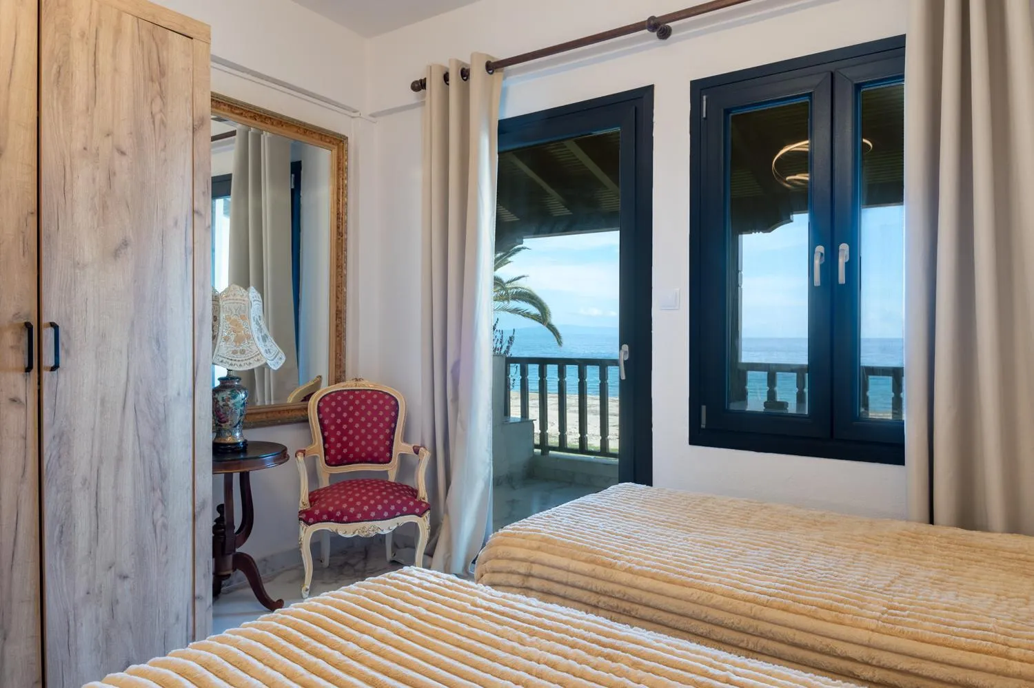 Bed in Assa Maris Beach Hotel