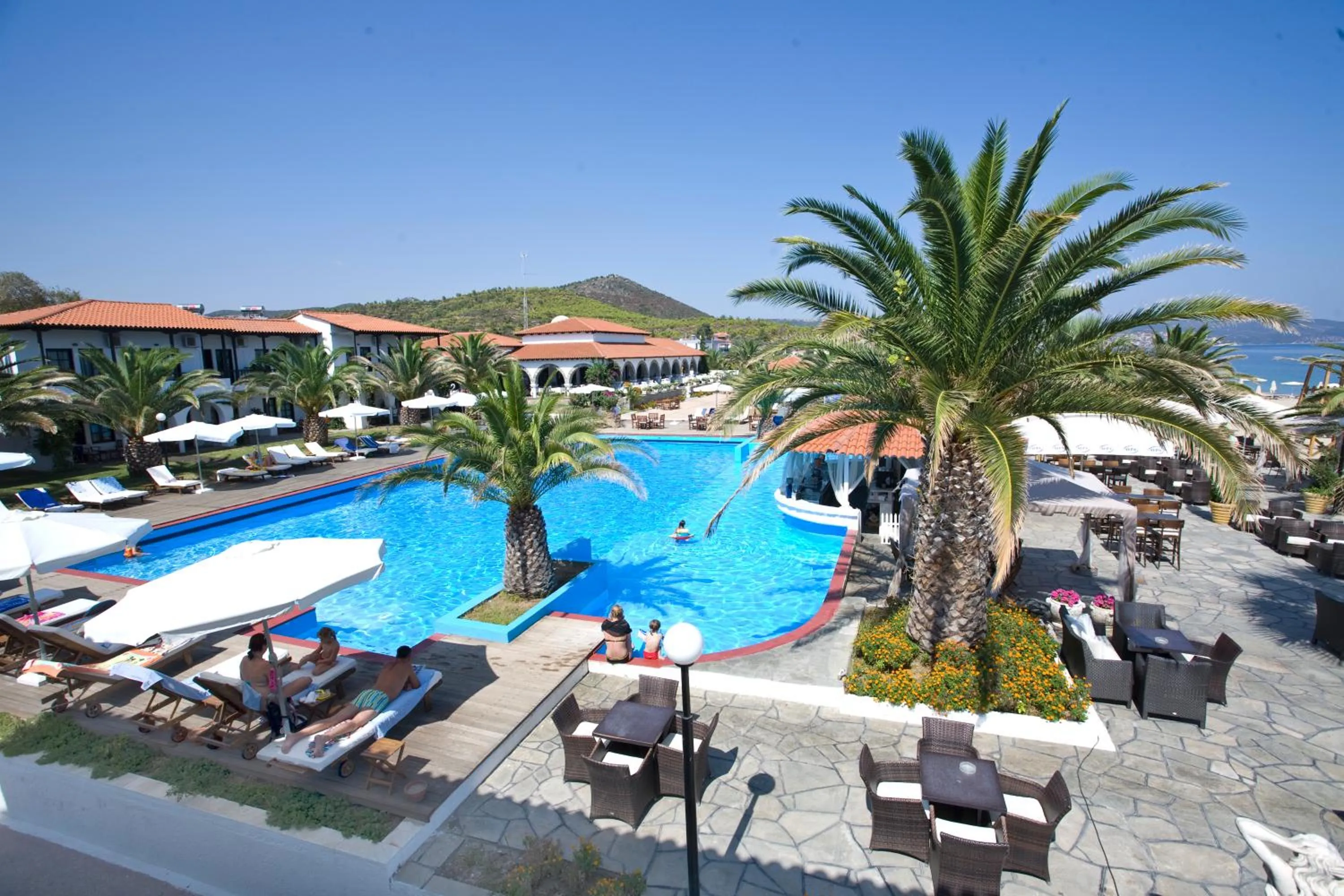 Swimming pool in Assa Maris Beach Hotel