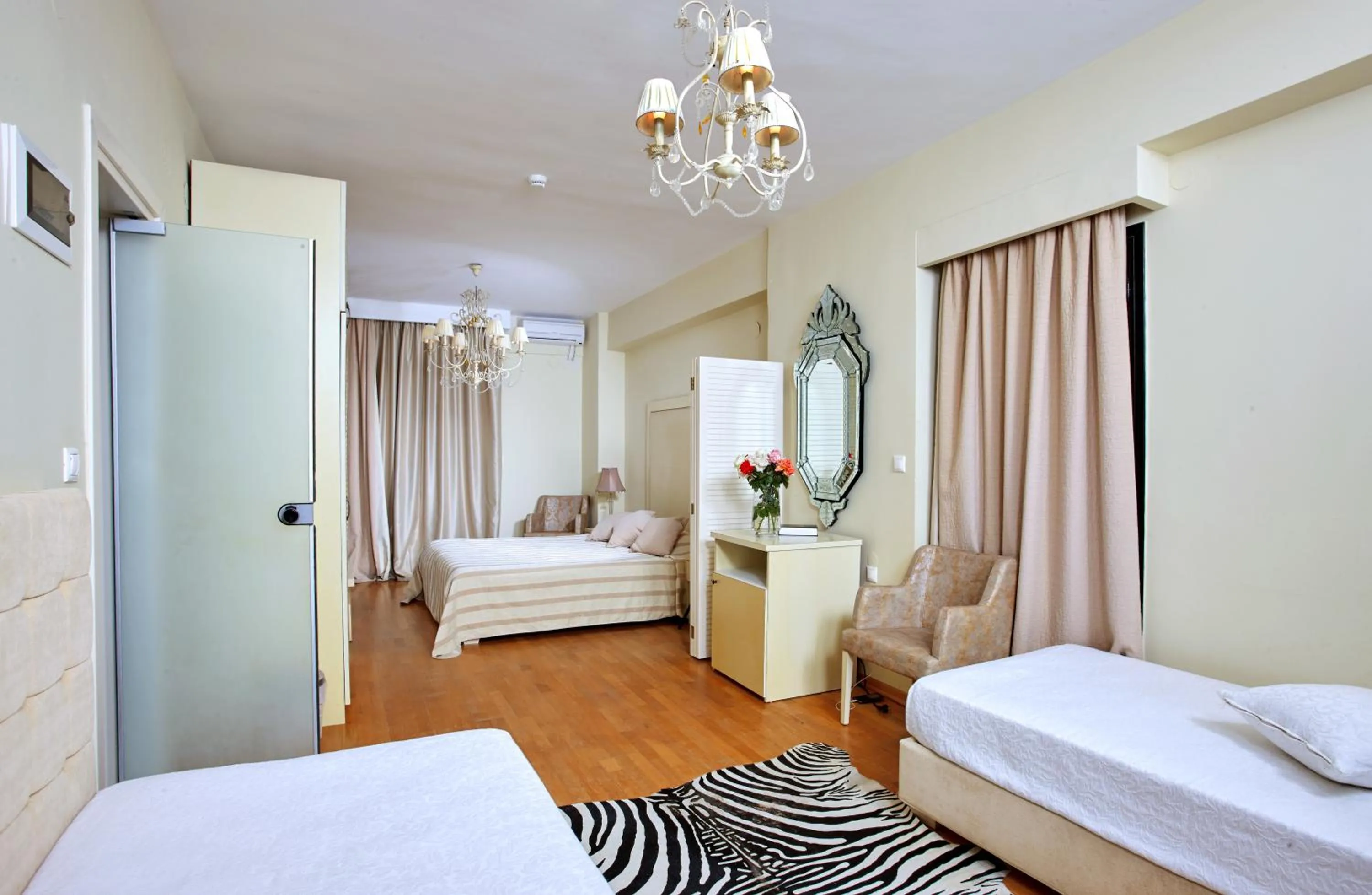 Bed in Assa Maris Beach Hotel