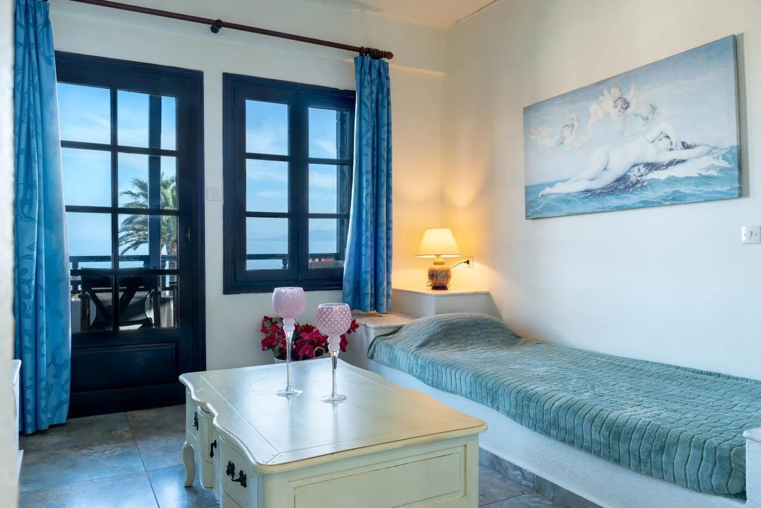 Bed in Assa Maris Beach Hotel