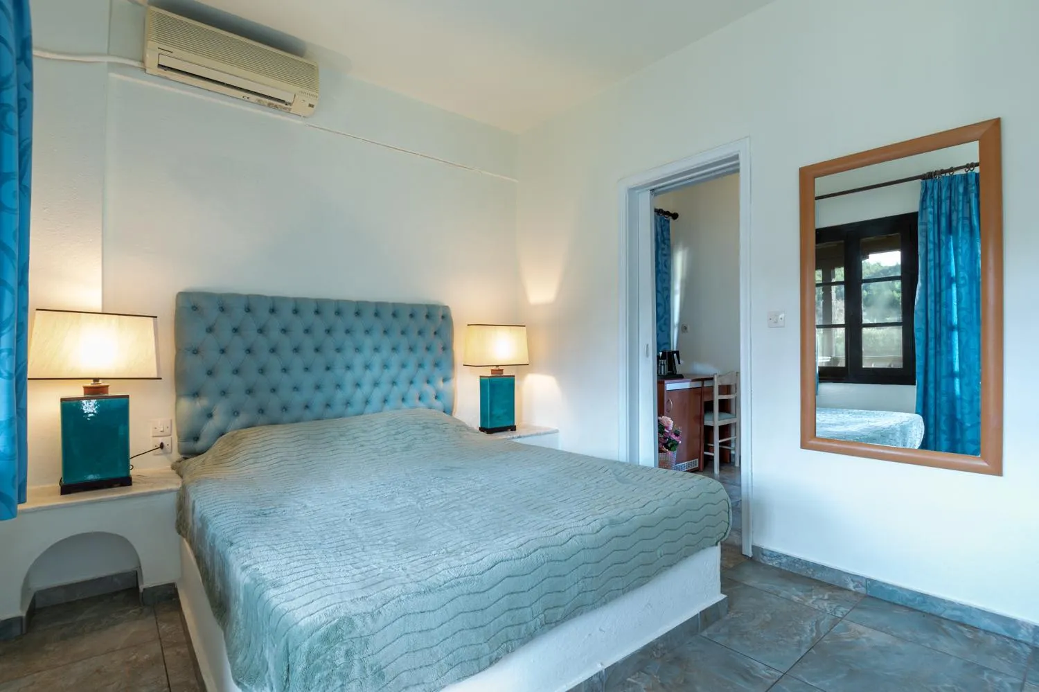 Bed in Assa Maris Beach Hotel