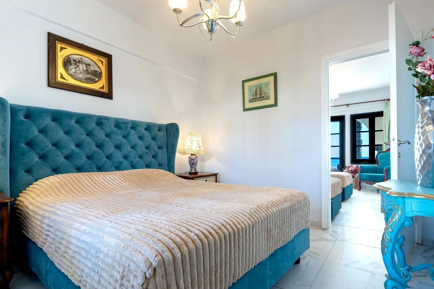 Bed in Assa Maris Beach Hotel