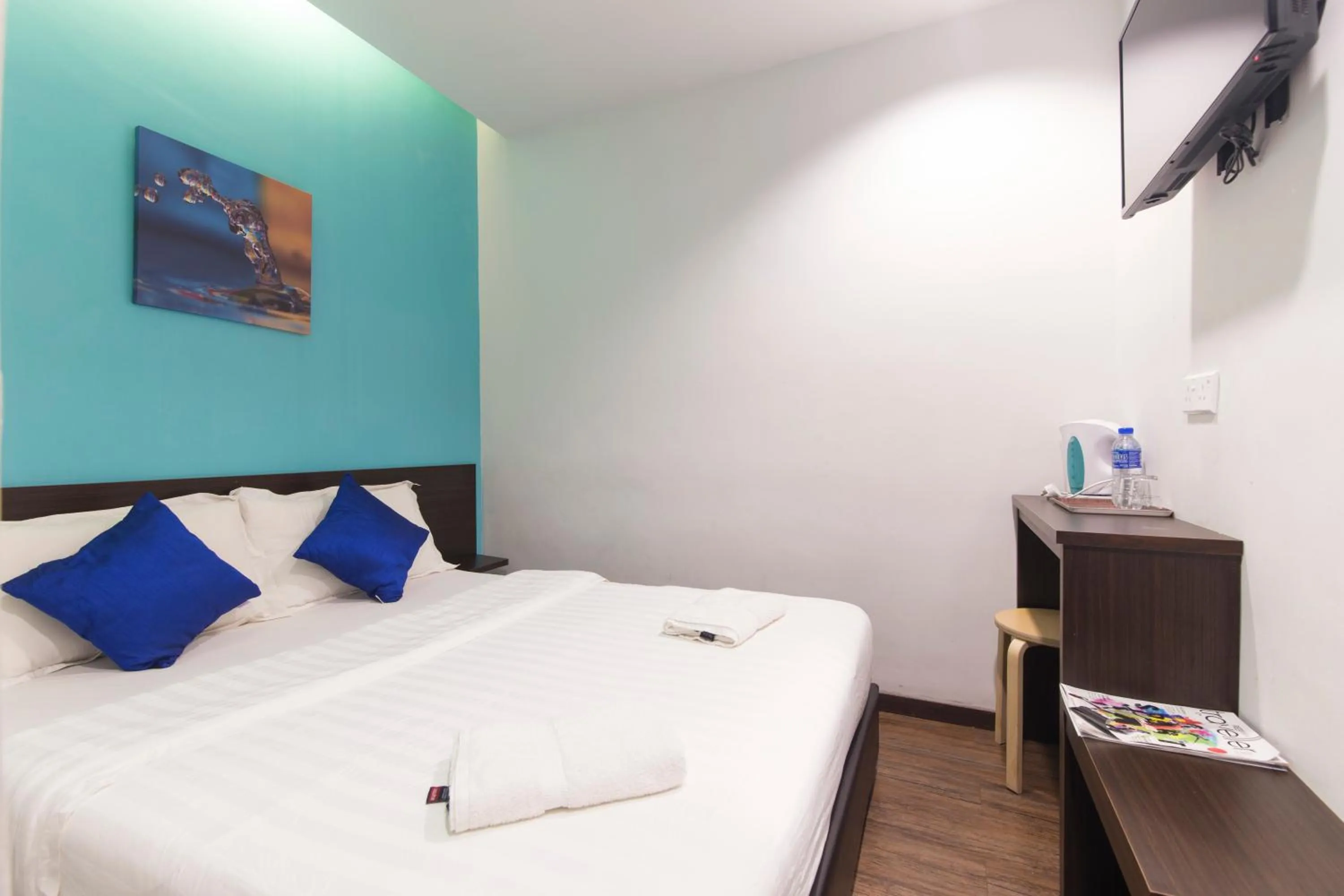 Bed in Clover Hotel Ipoh