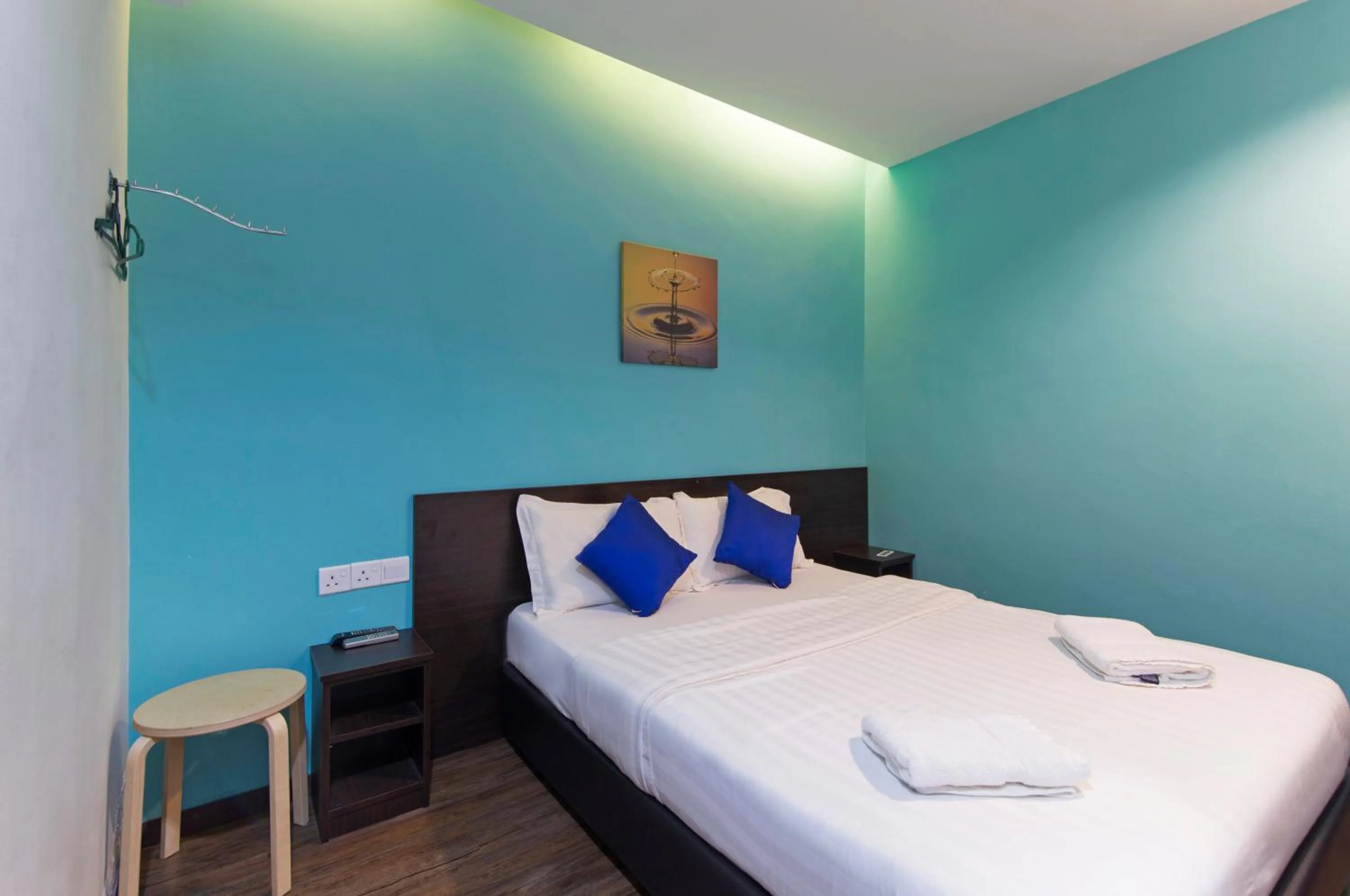 Bed in Clover Hotel Ipoh