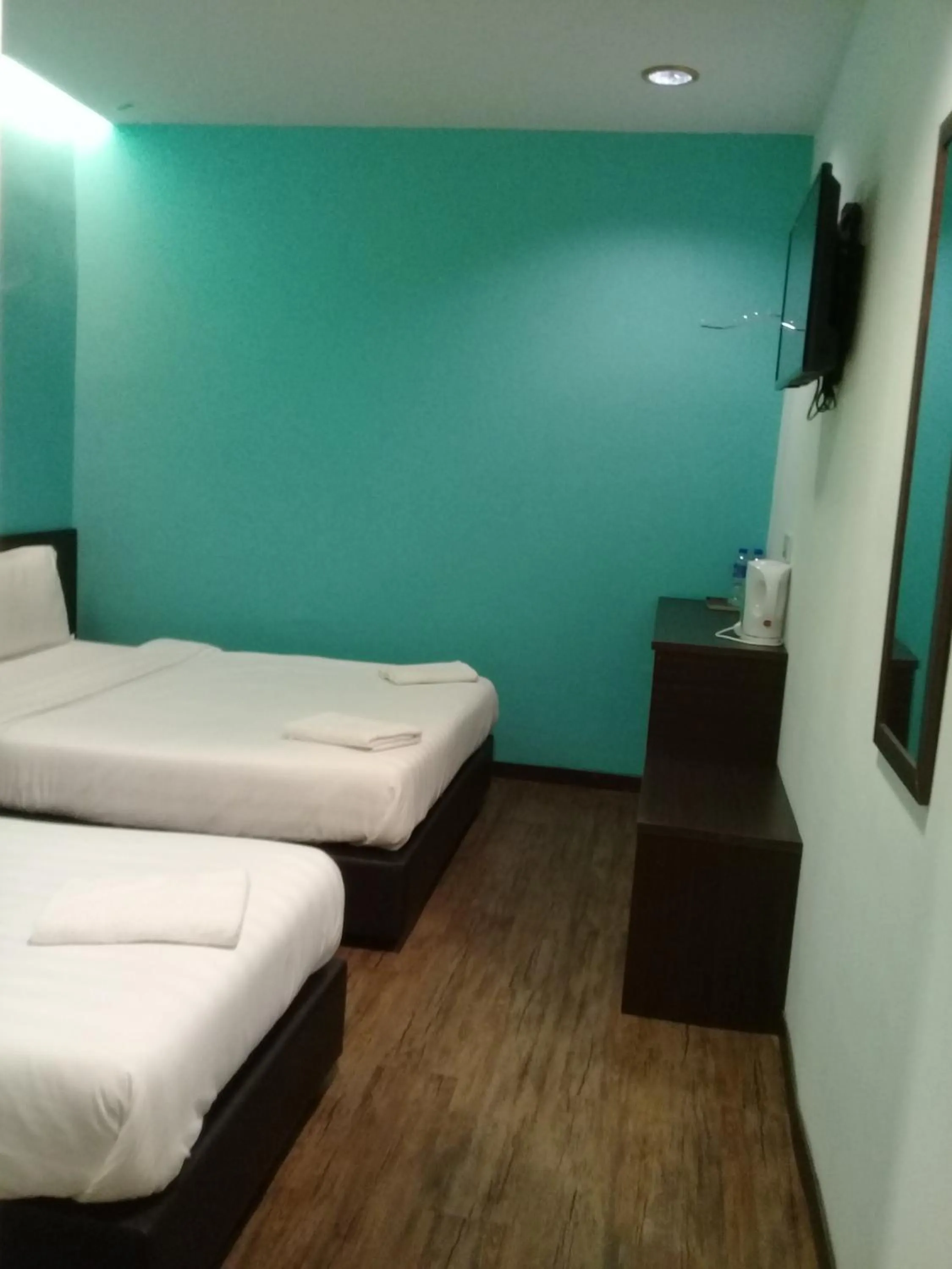 Bed in Clover Hotel Ipoh