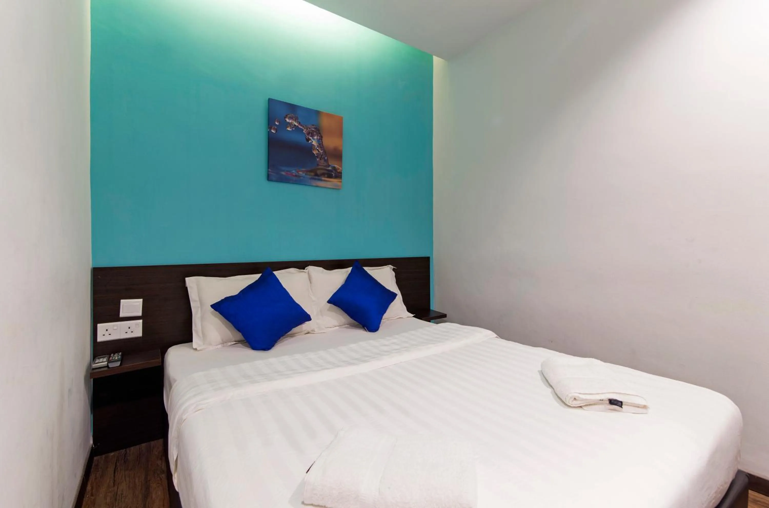 Bed in Clover Hotel Ipoh