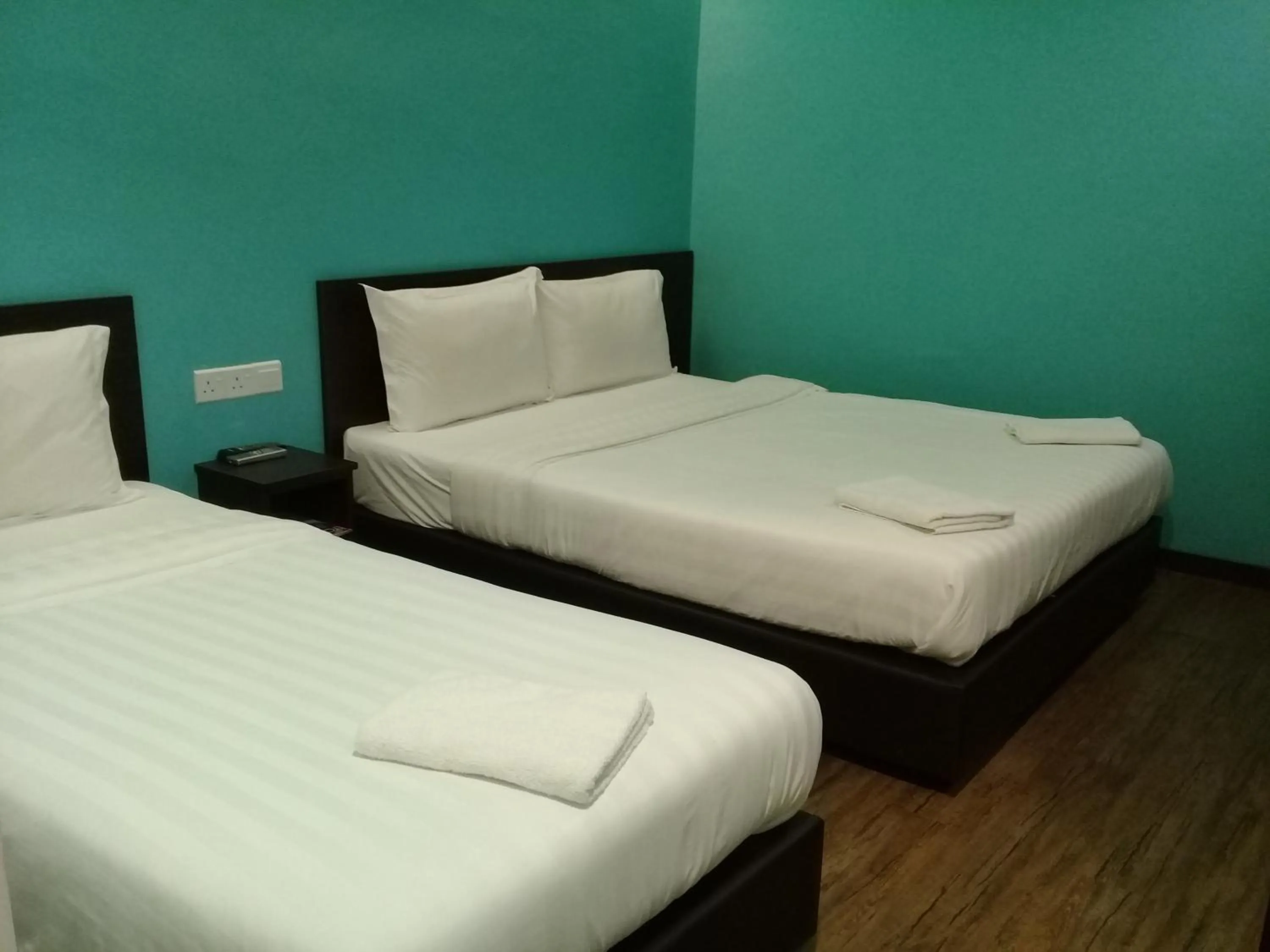 Bed in Clover Hotel Ipoh