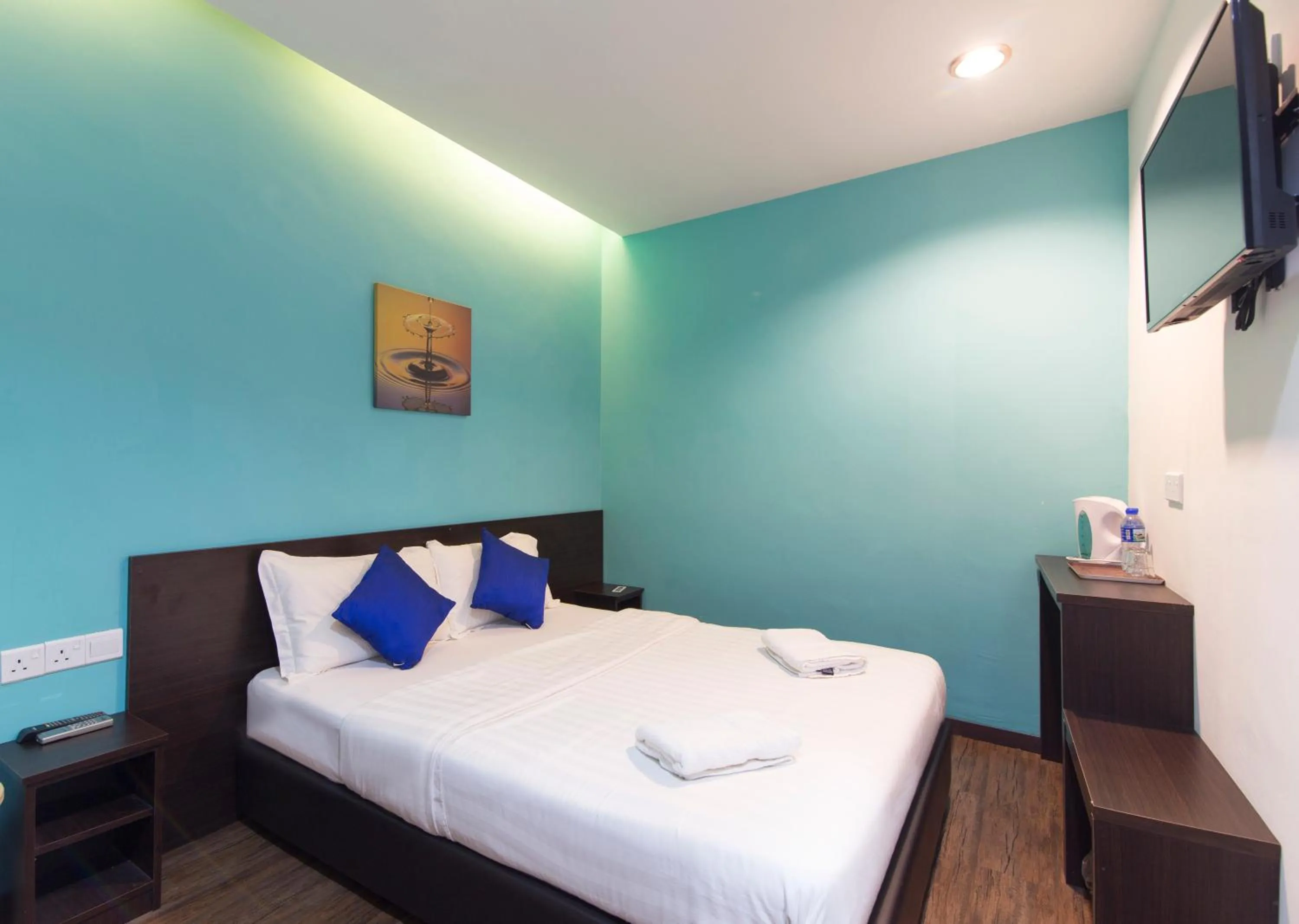 Bed in Clover Hotel Ipoh