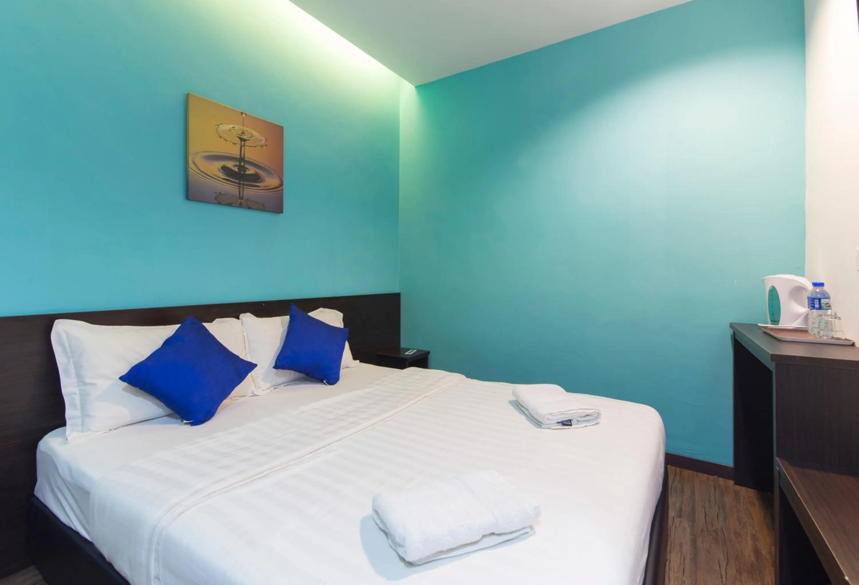 Bed in Clover Hotel Ipoh