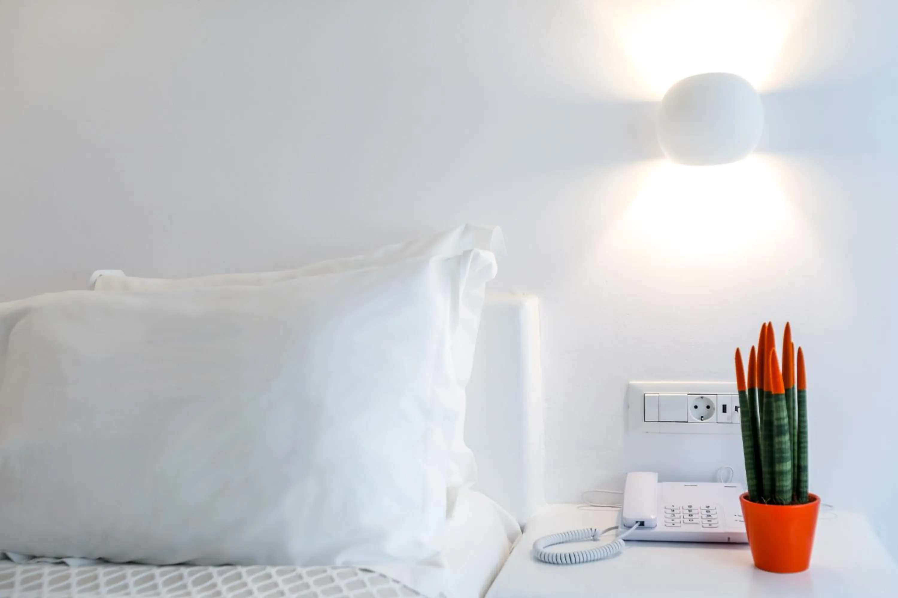 Bed in Casa Grande Hotel