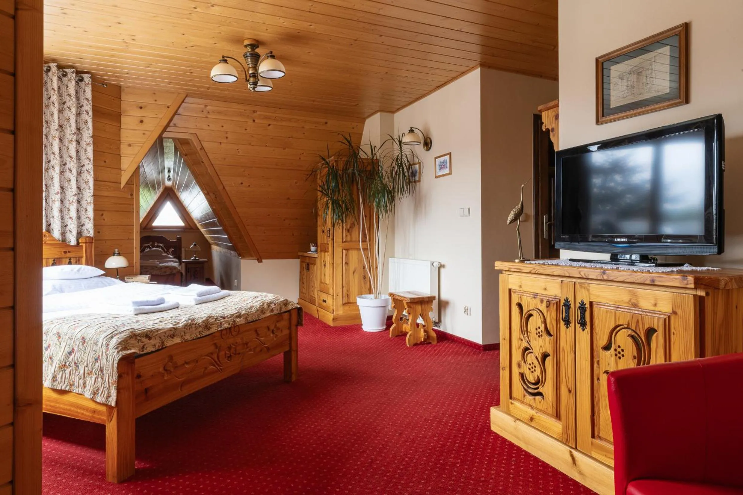 Family Room with Mountain View in Zakopiański Dwór
