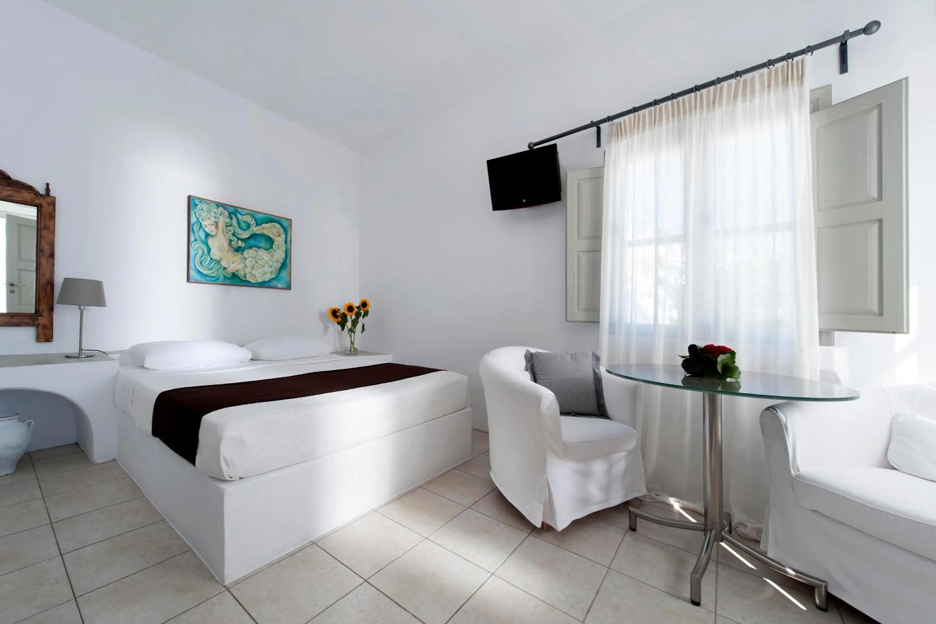 Bed in Gorgona Villas