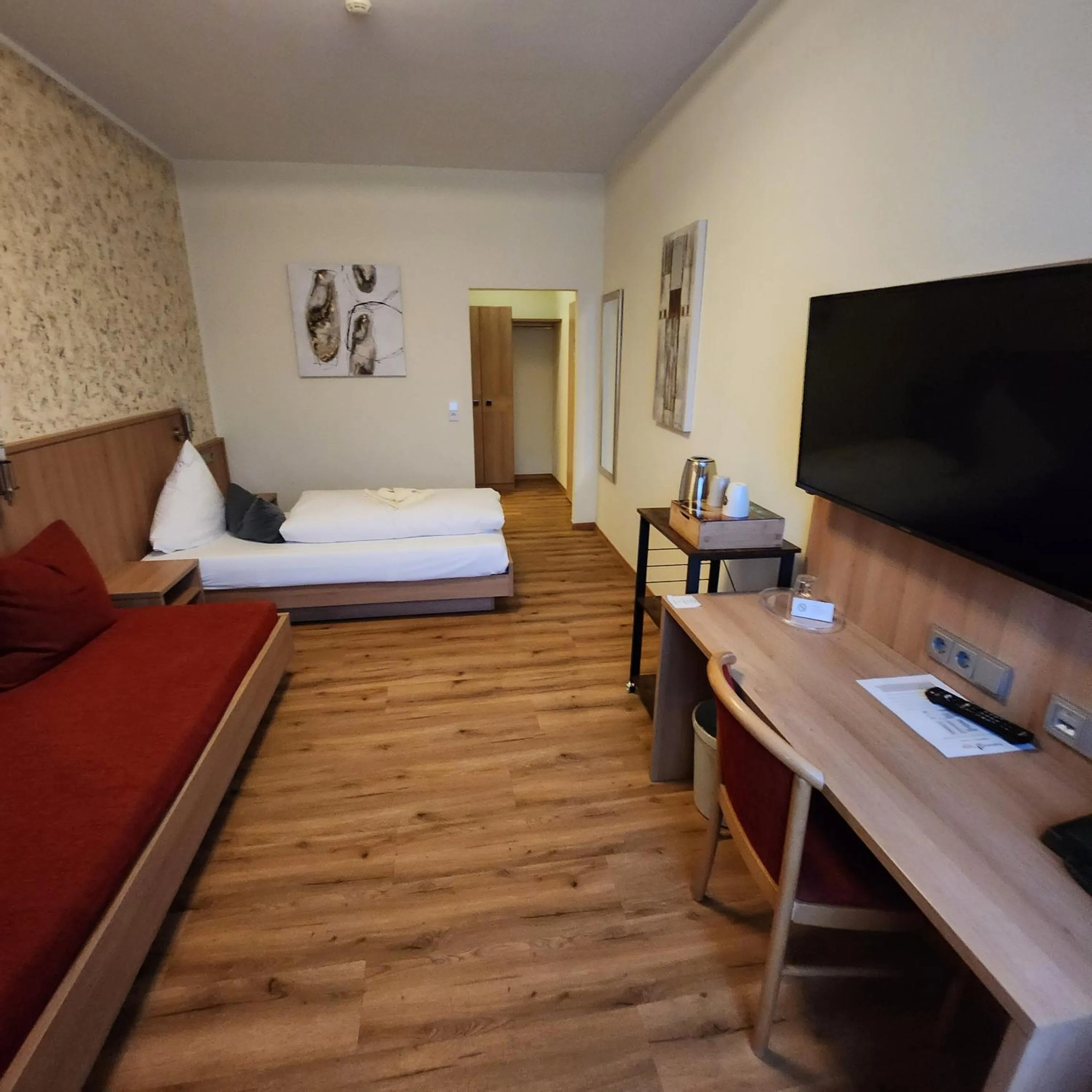 Bed in Posthotel Traube