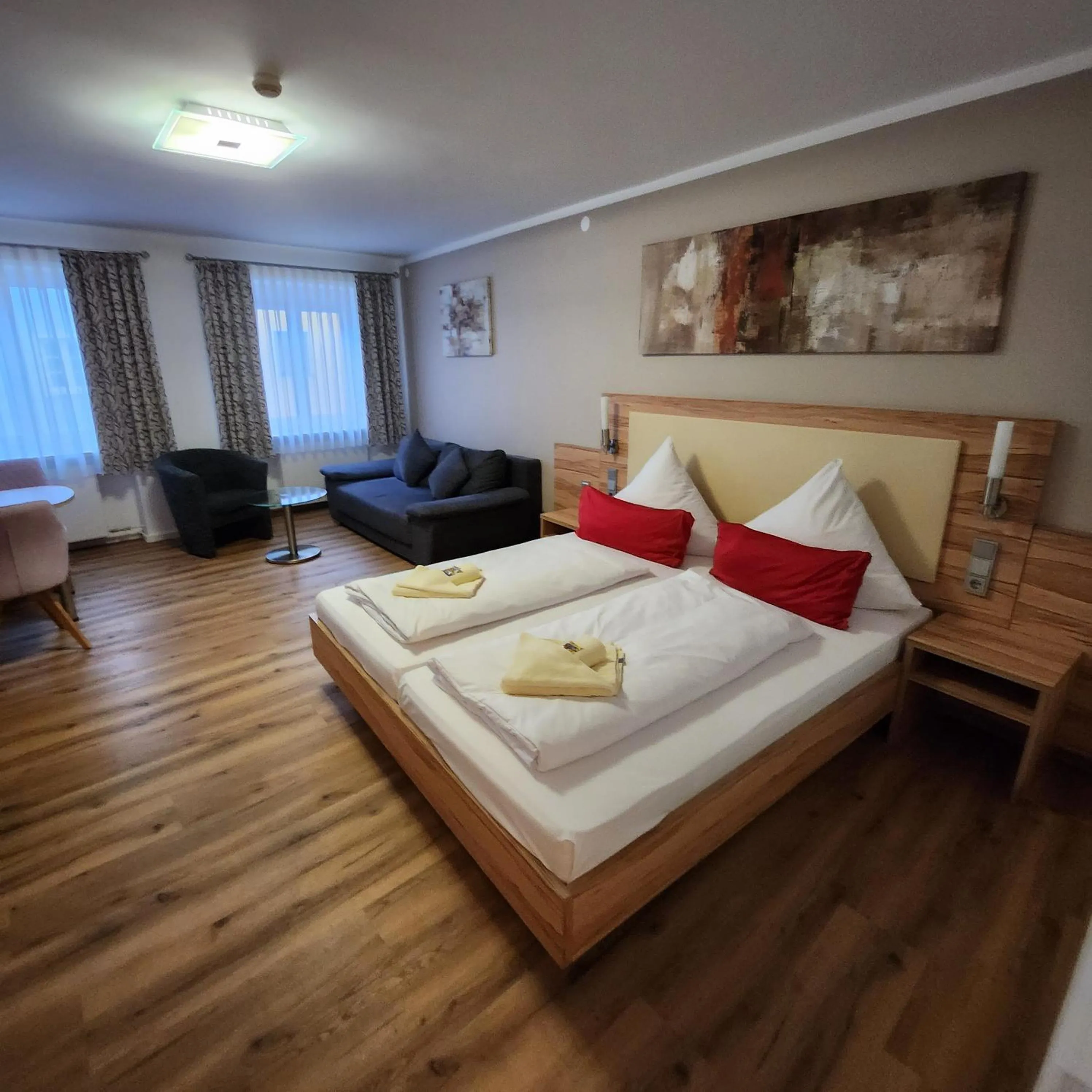 Bed in Posthotel Traube