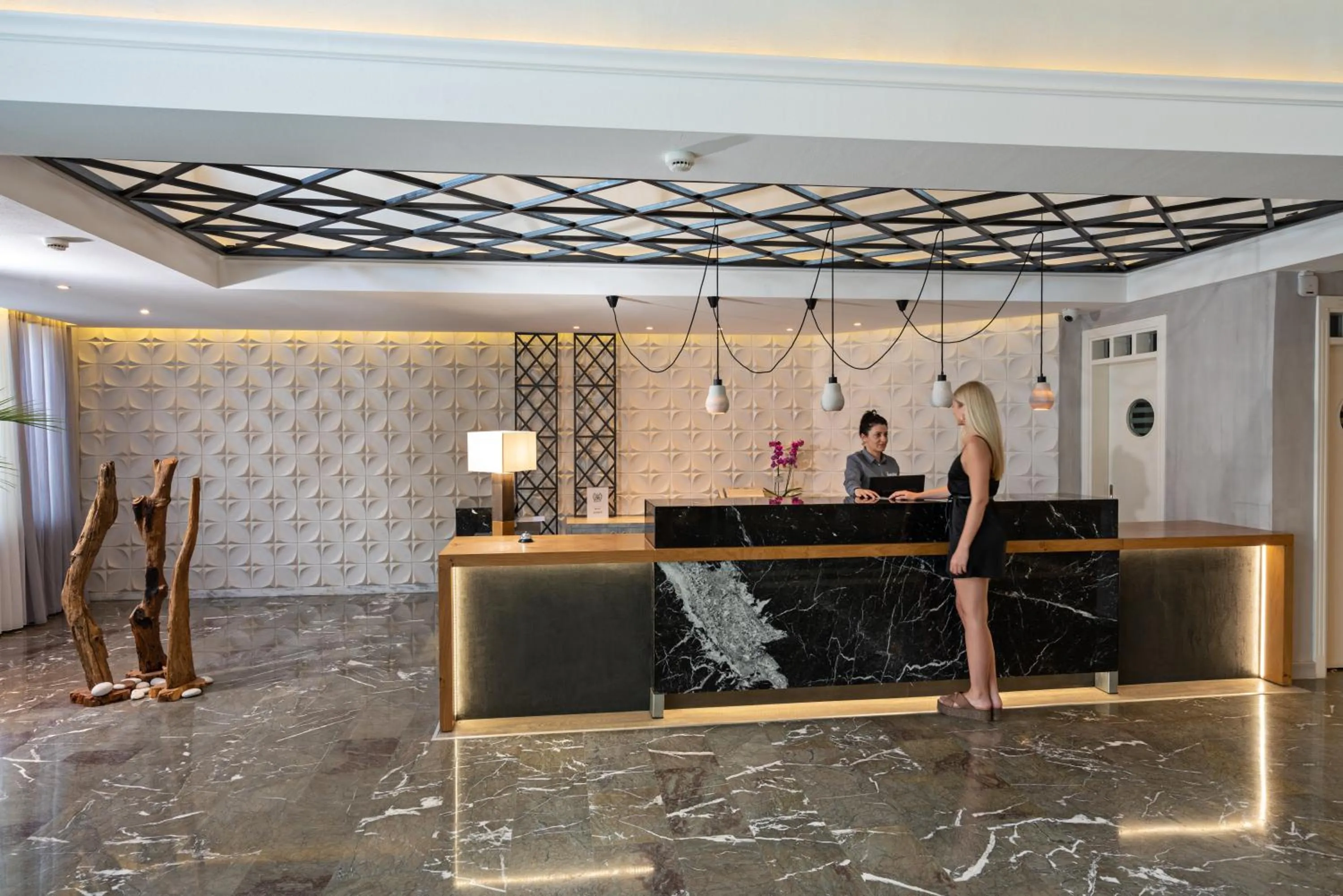 Lobby or reception in Delfina Tropic Beach