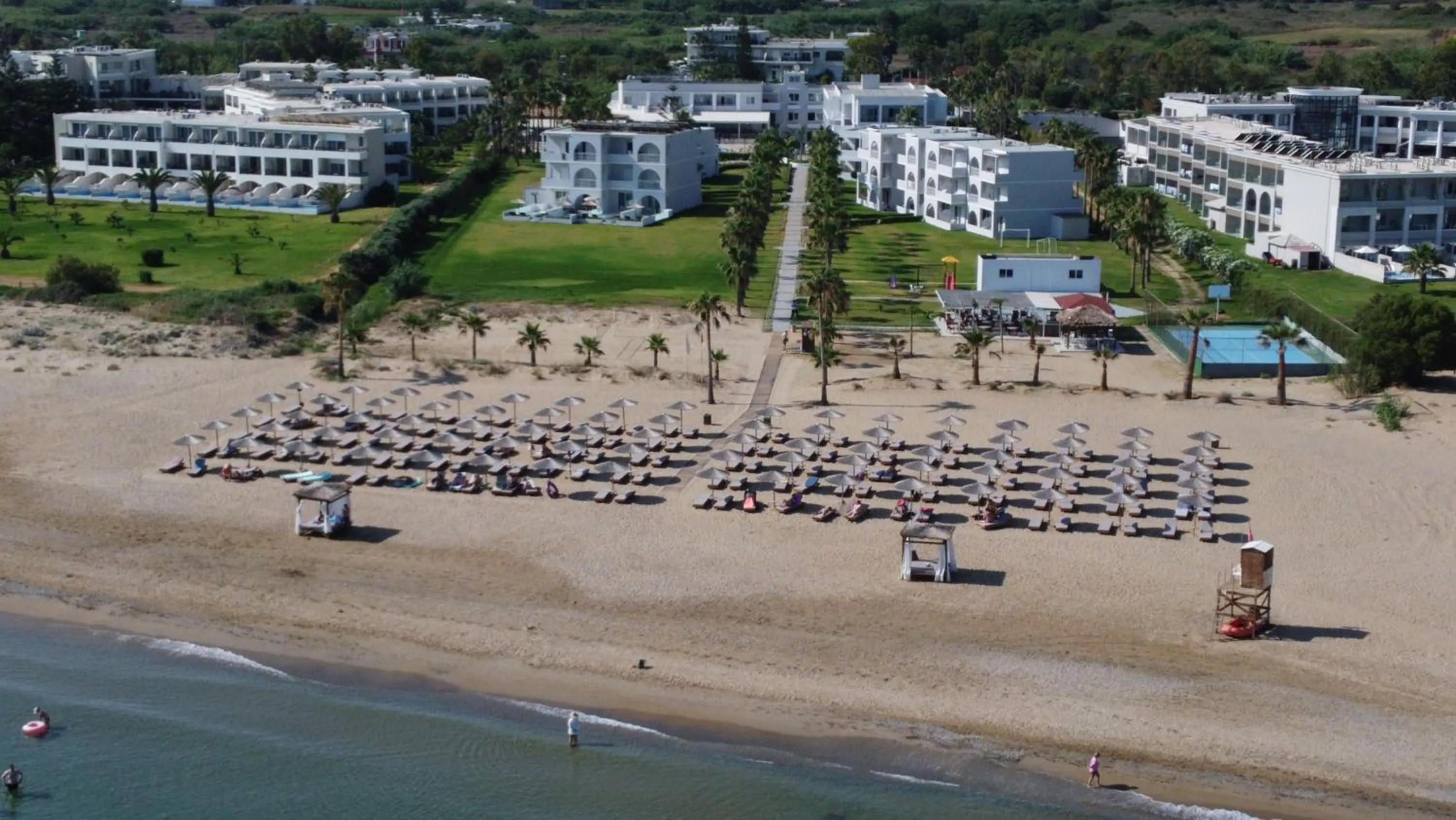 Bird's eye view in Delfina Tropic Beach