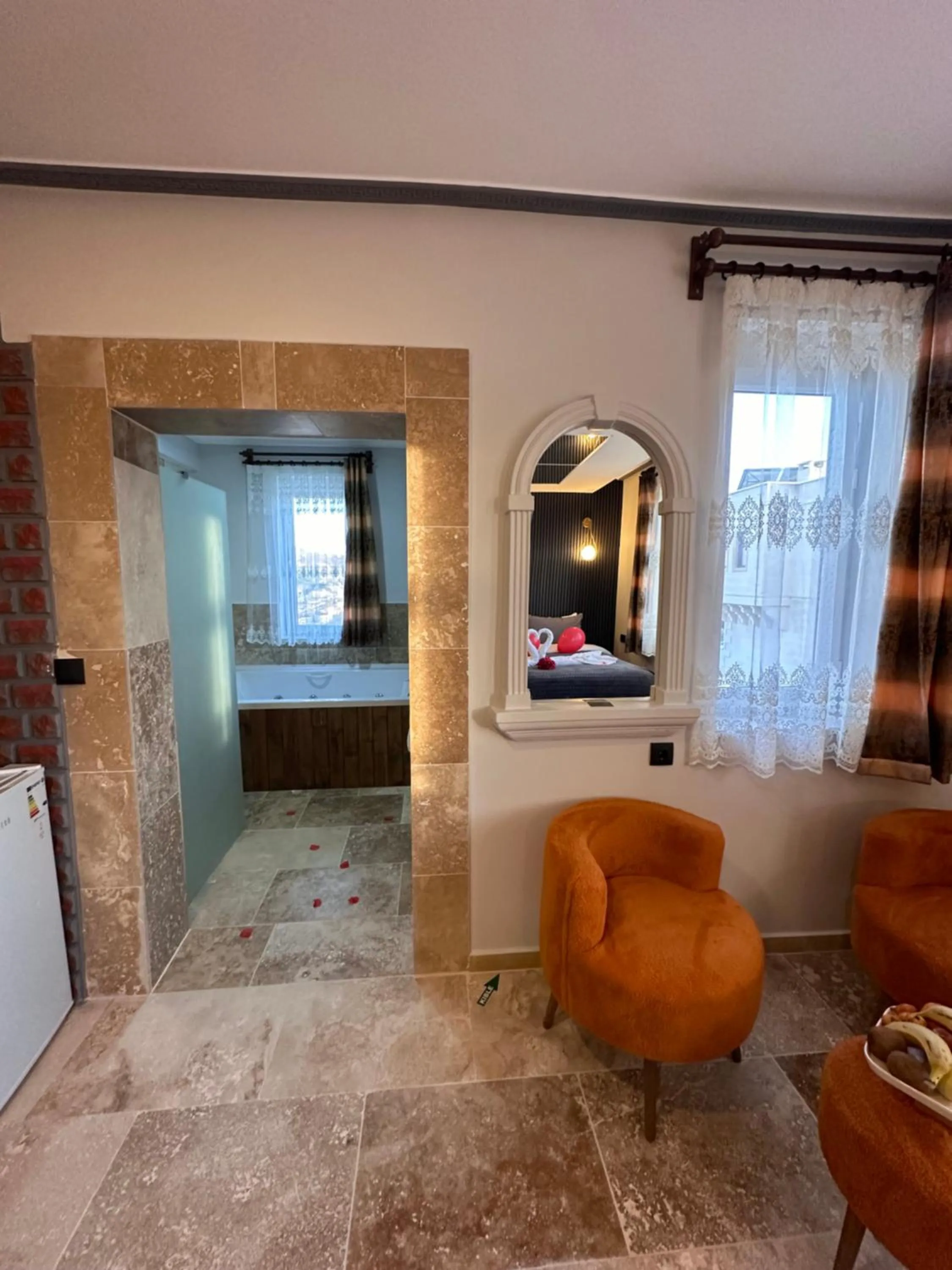 Seating area in Dirilis Banarya Apart hotel