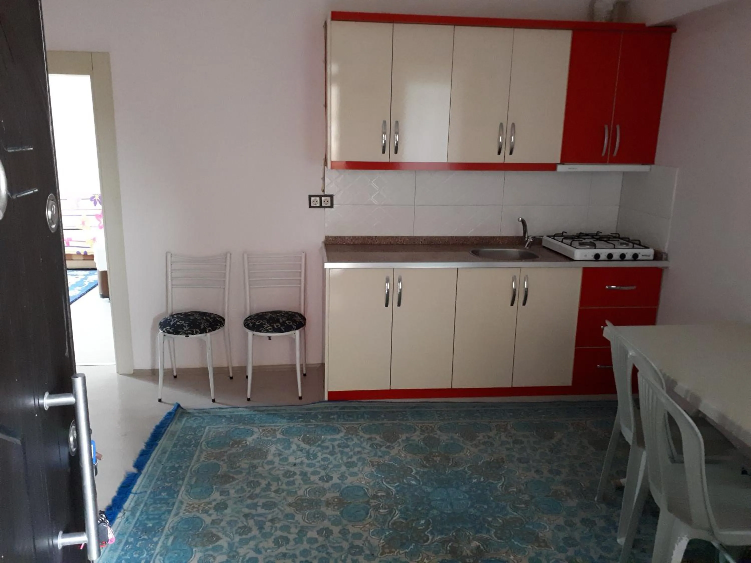 Kitchen or kitchenette in Dirilis Banarya Apart hotel