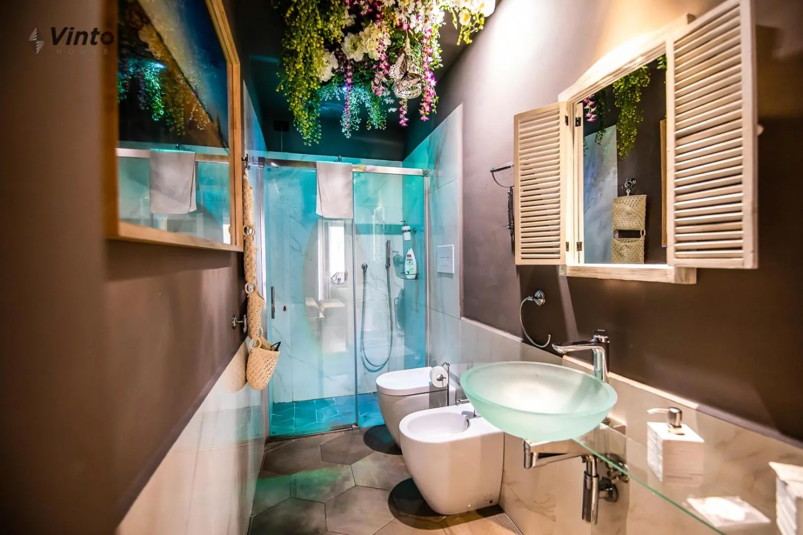 Bathroom in Vinto House Salerno Downtown
