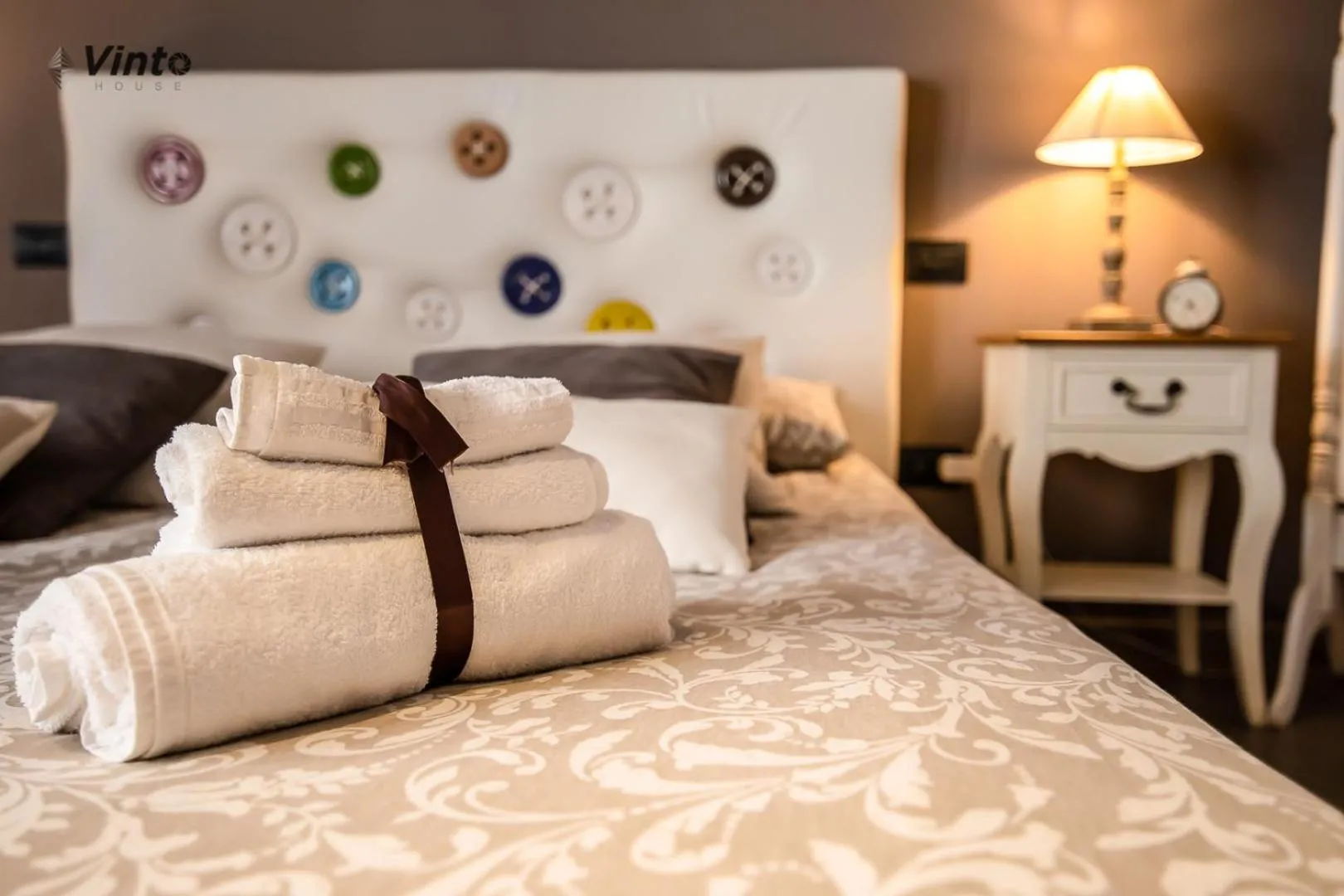Bed in Vinto House Salerno Downtown