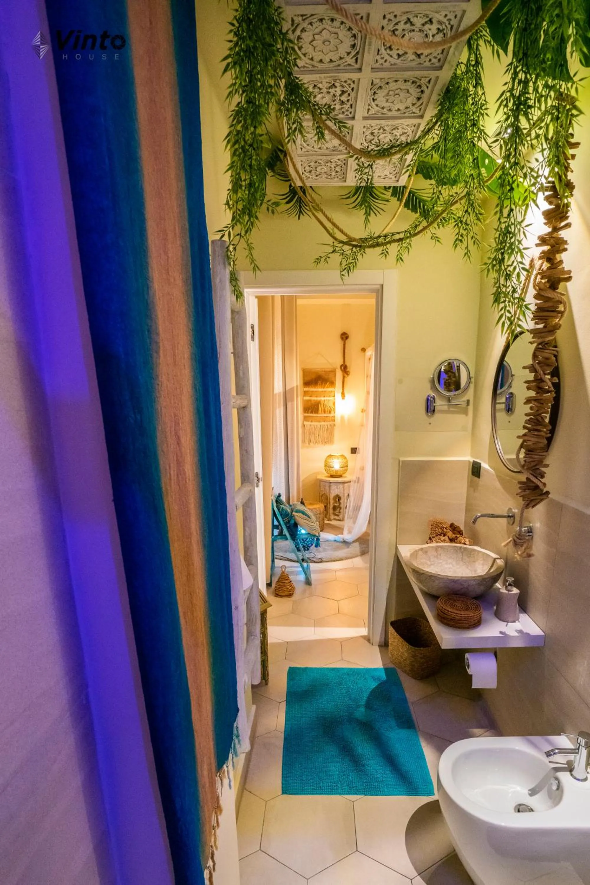 Bathroom in Vinto House Salerno Downtown