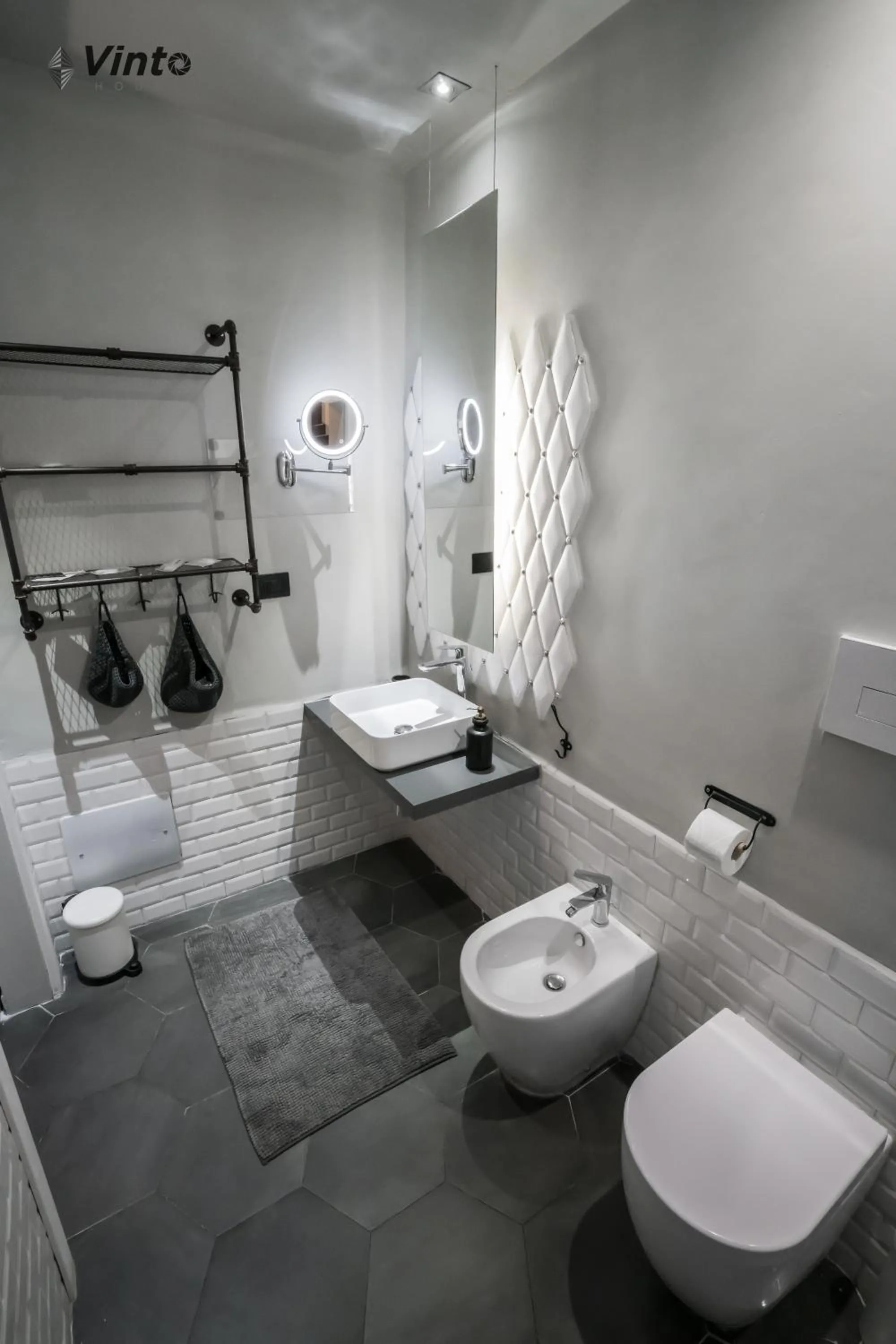 Toilet in Vinto House Salerno Downtown