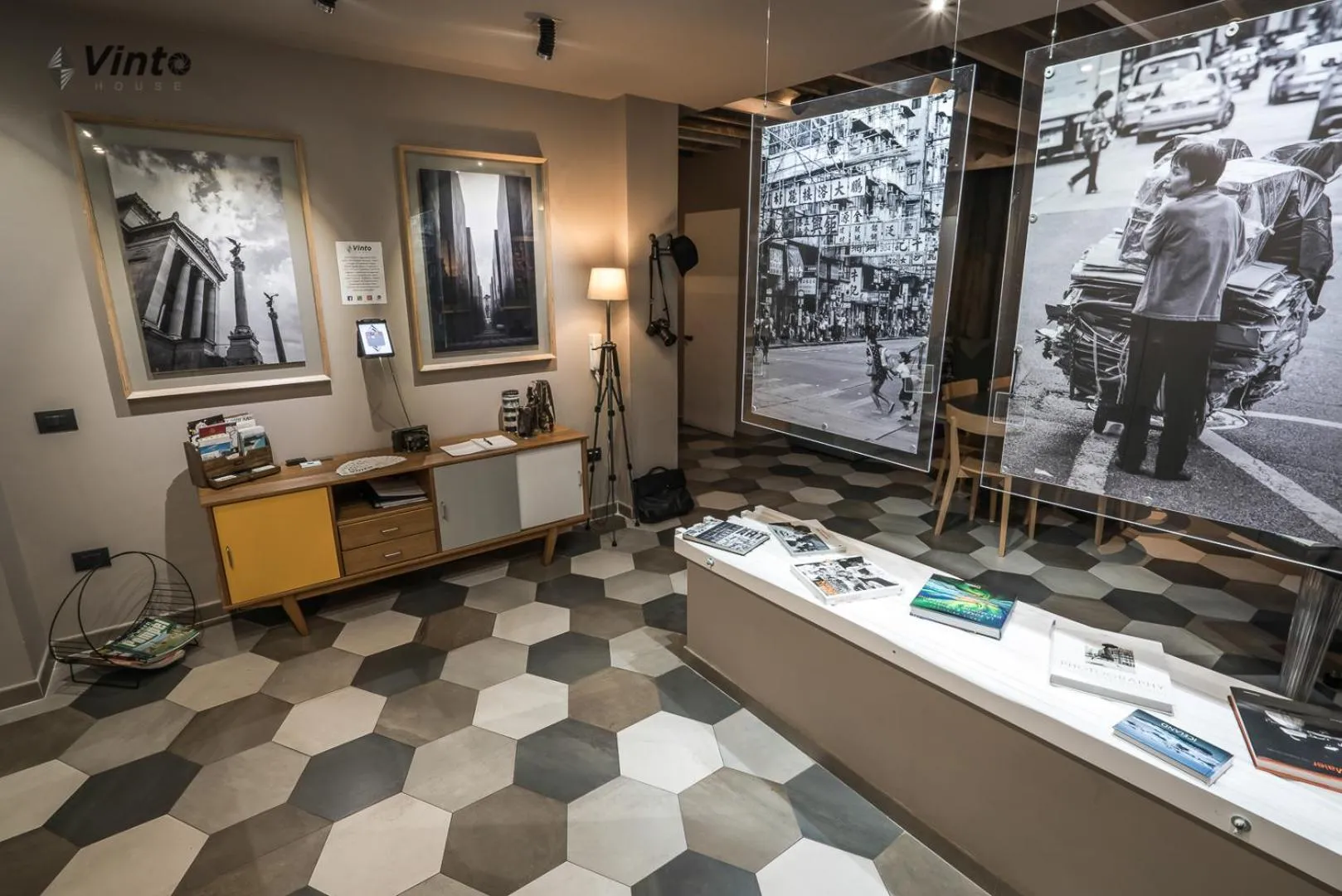 Lobby or reception in Vinto House Salerno Downtown