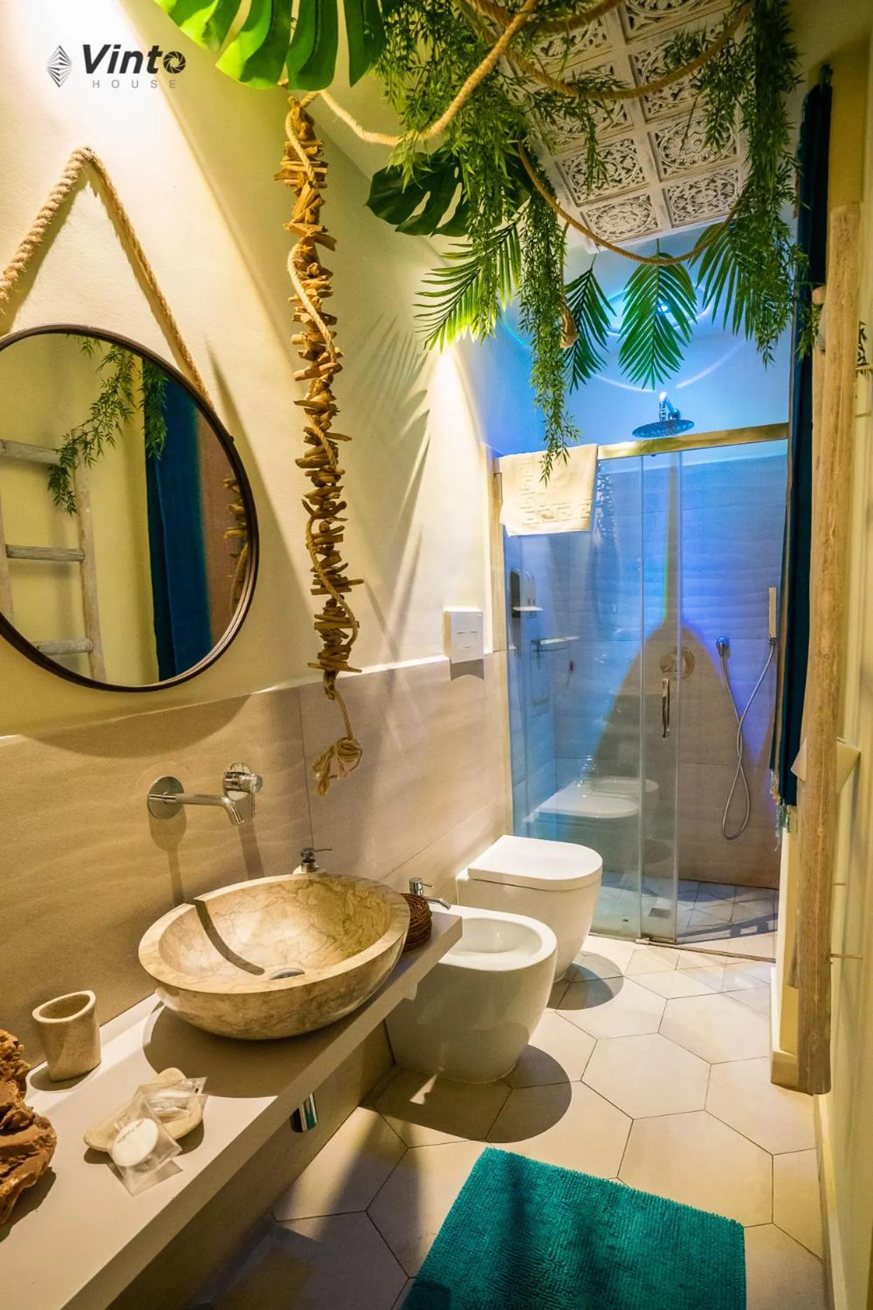 Bathroom in Vinto House Salerno Downtown