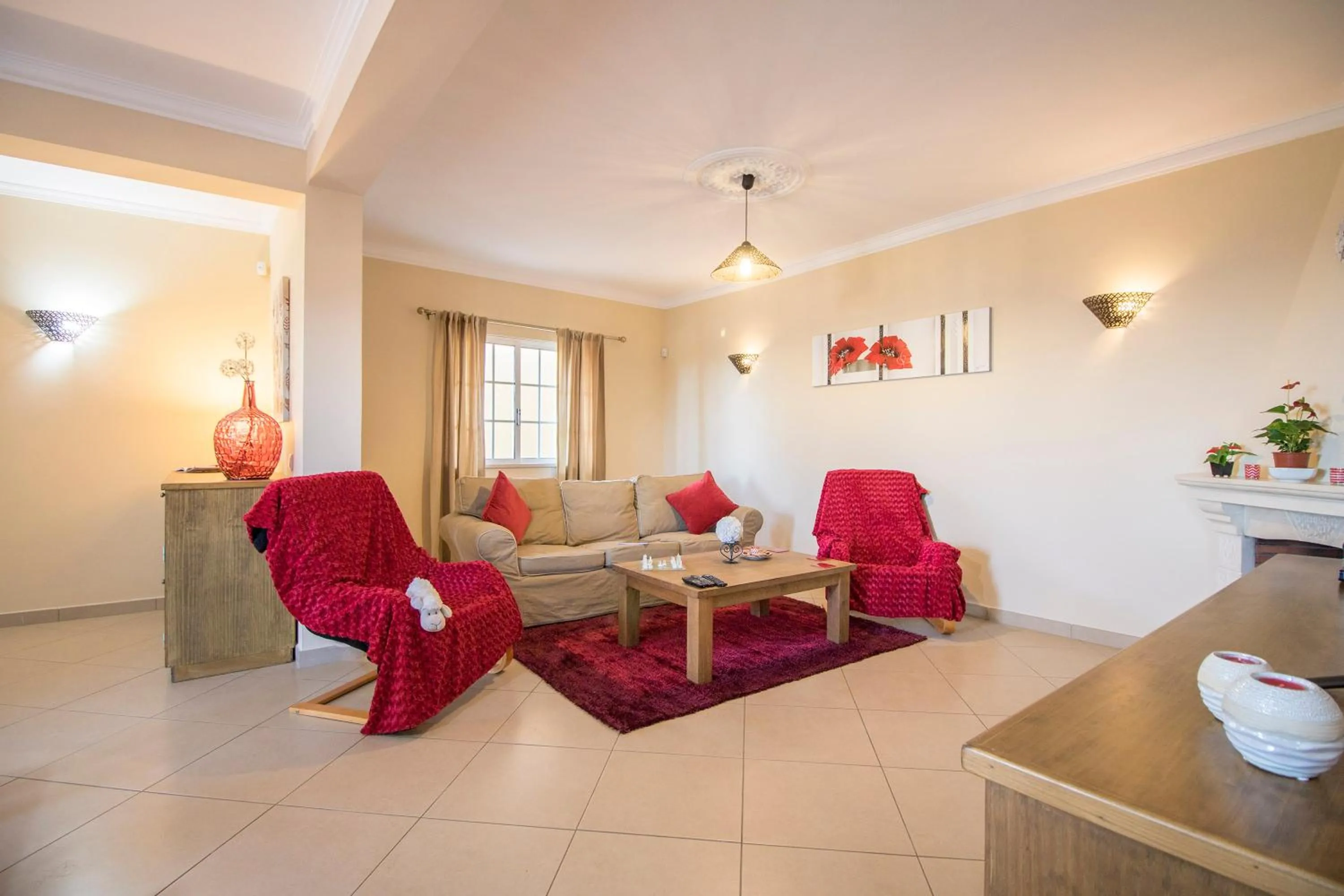 Living room in Villa Panoramica by Algarve Holidays