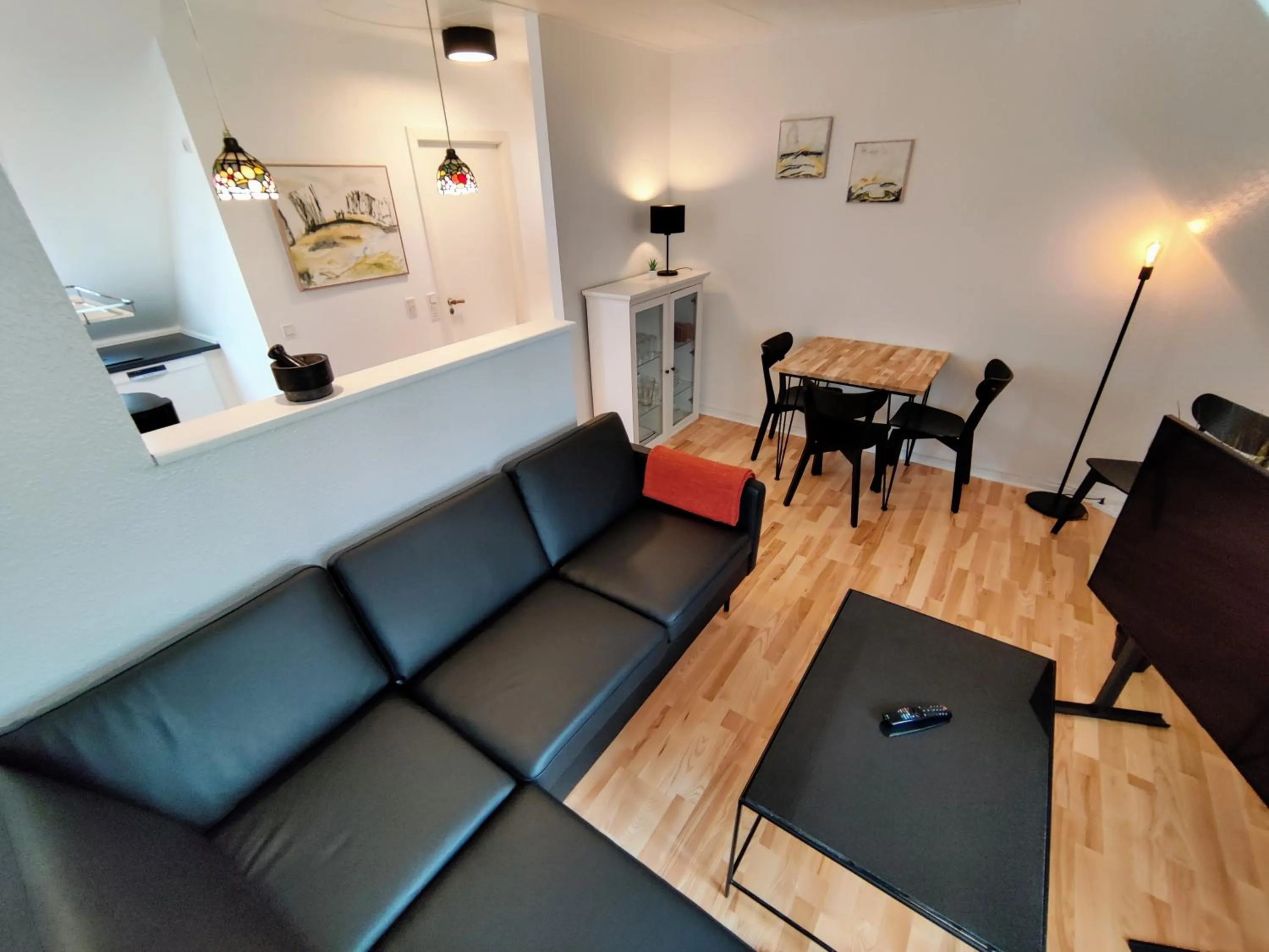 Living room in Provstegården Bed & Breakfast