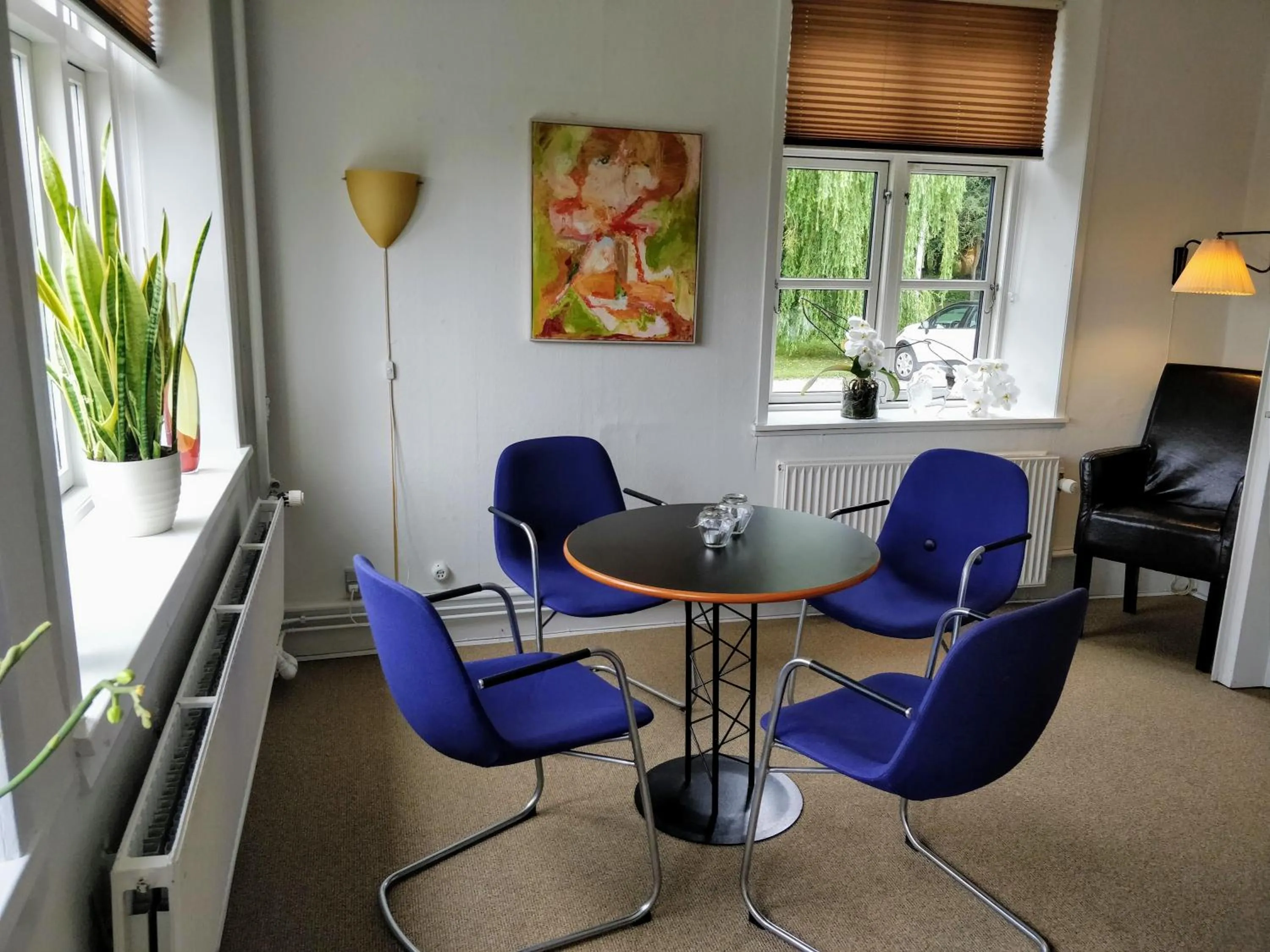 Communal lounge/ TV room in Provstegården Bed & Breakfast