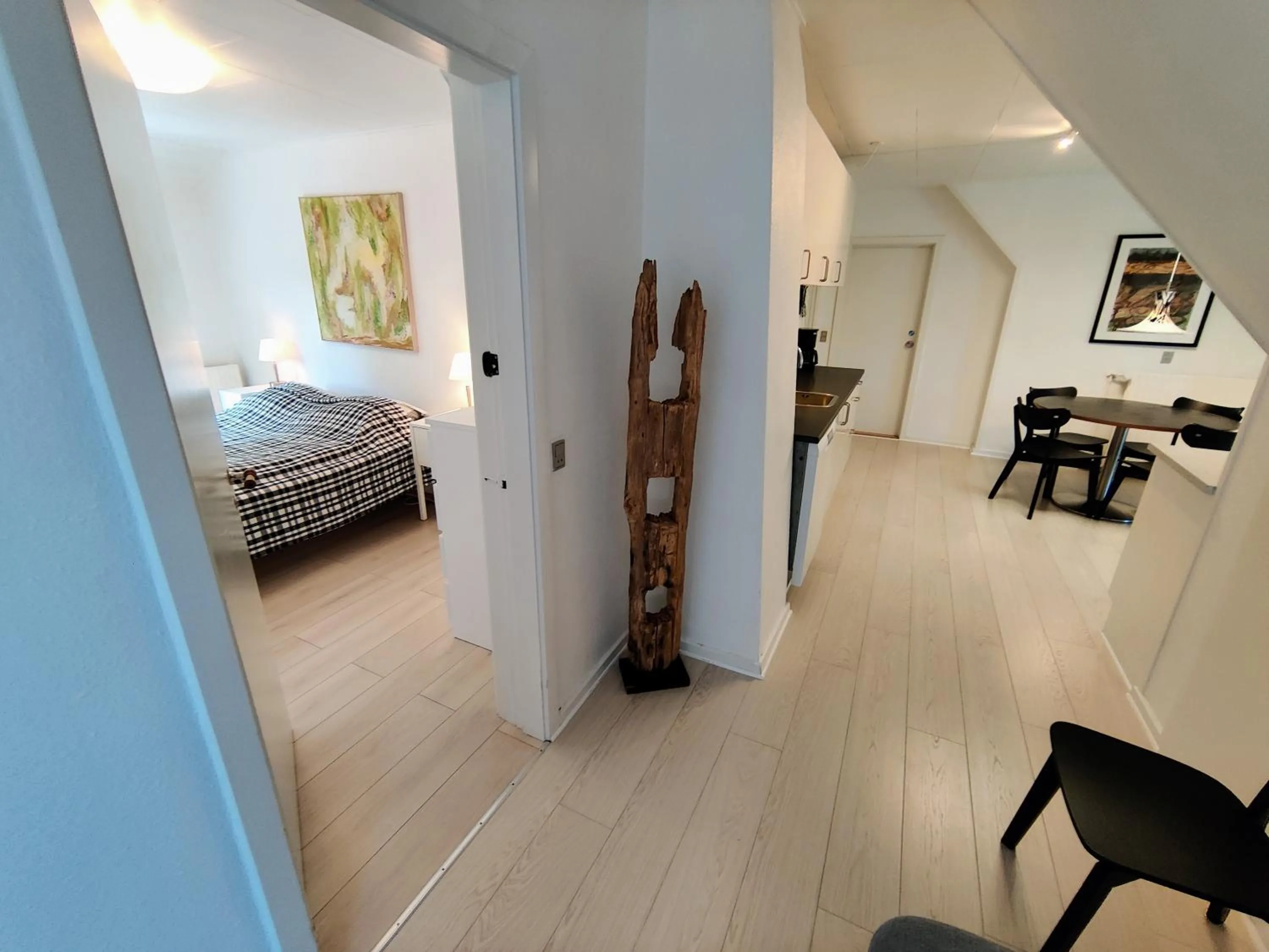 Kitchen or kitchenette in Provstegården Bed & Breakfast