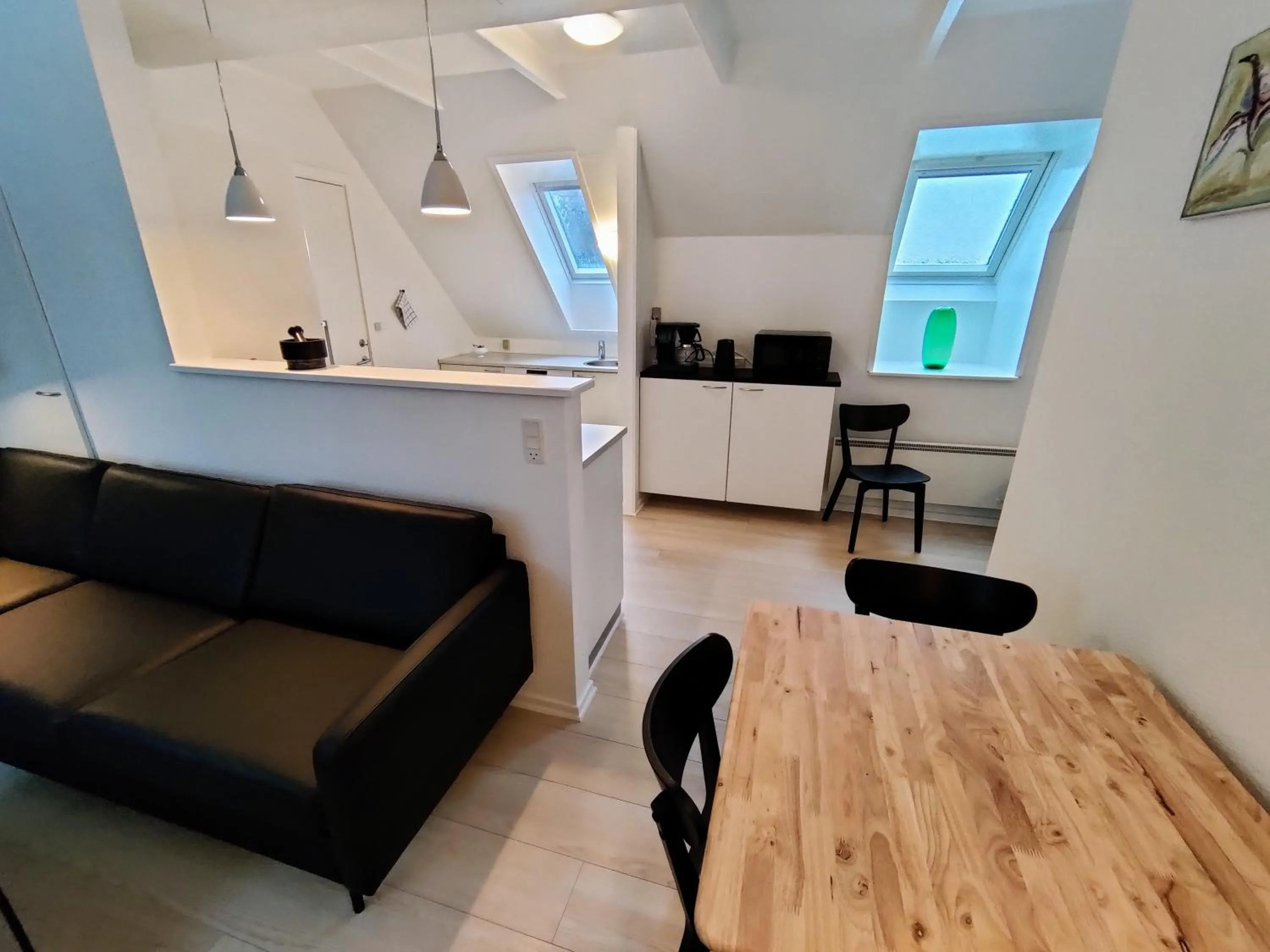 Kitchen or kitchenette in Provstegården Bed & Breakfast