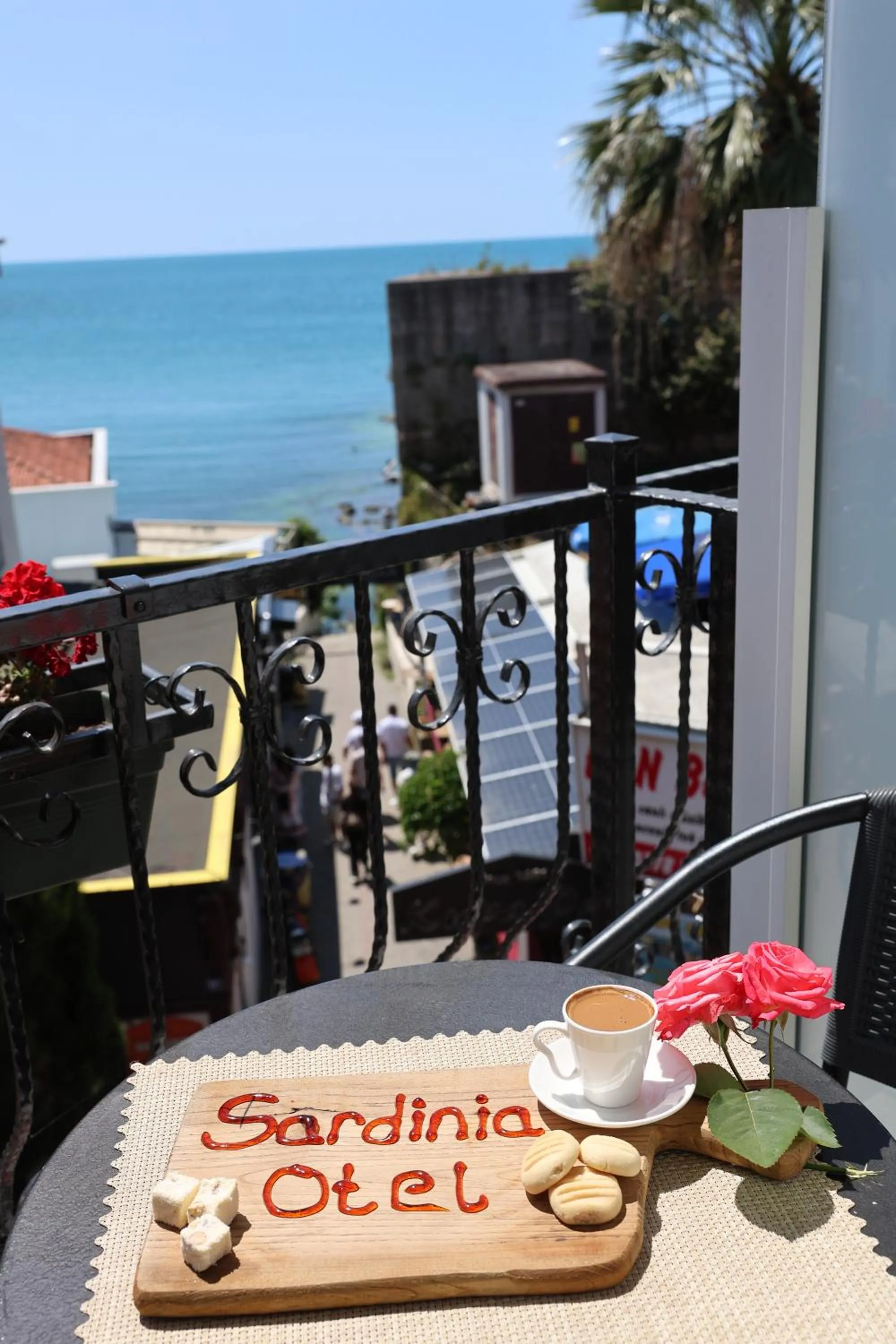 Balcony/Terrace in Sardinia Otel