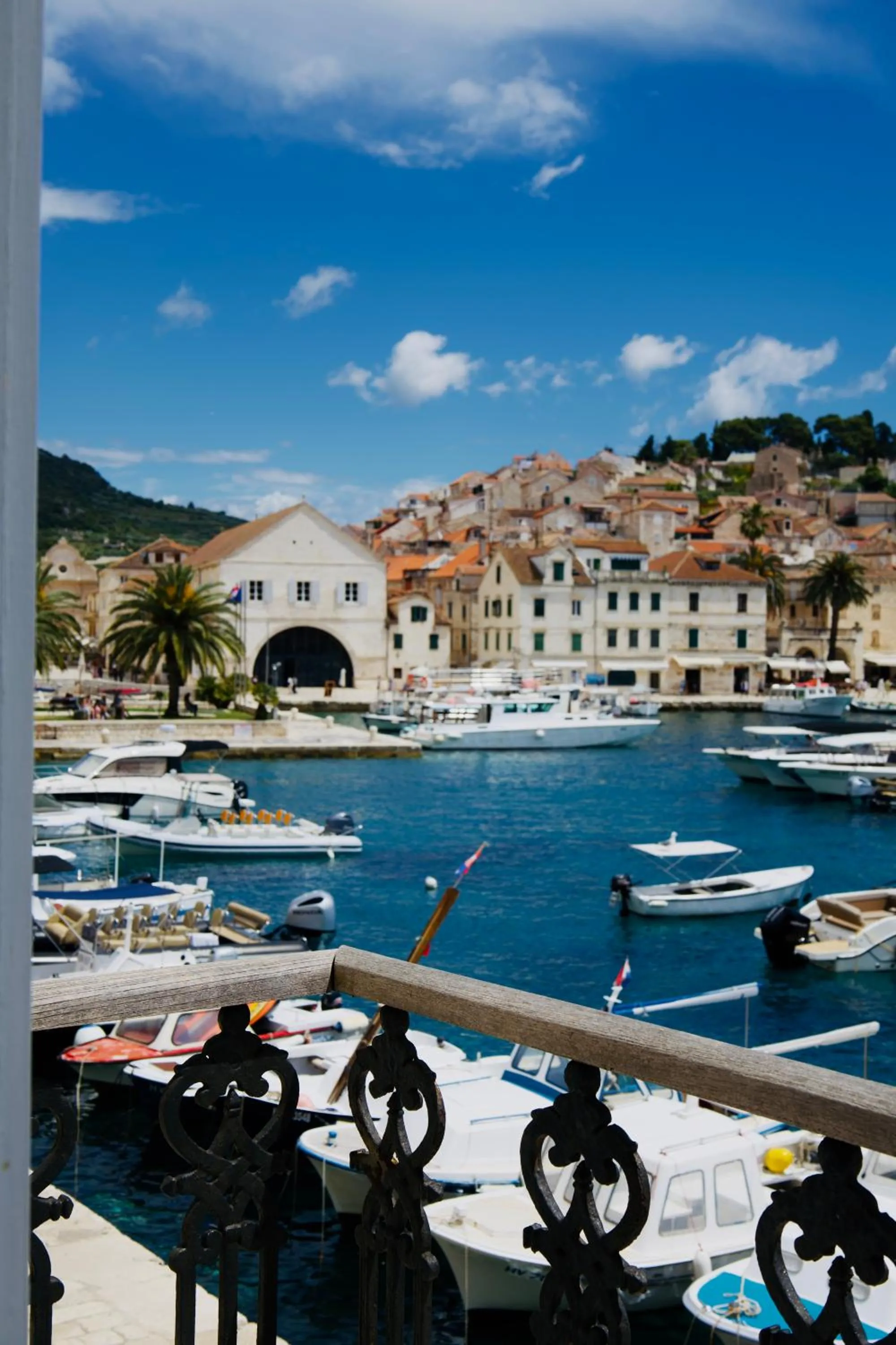 Balcony/Terrace in Hvar Riva Rooms