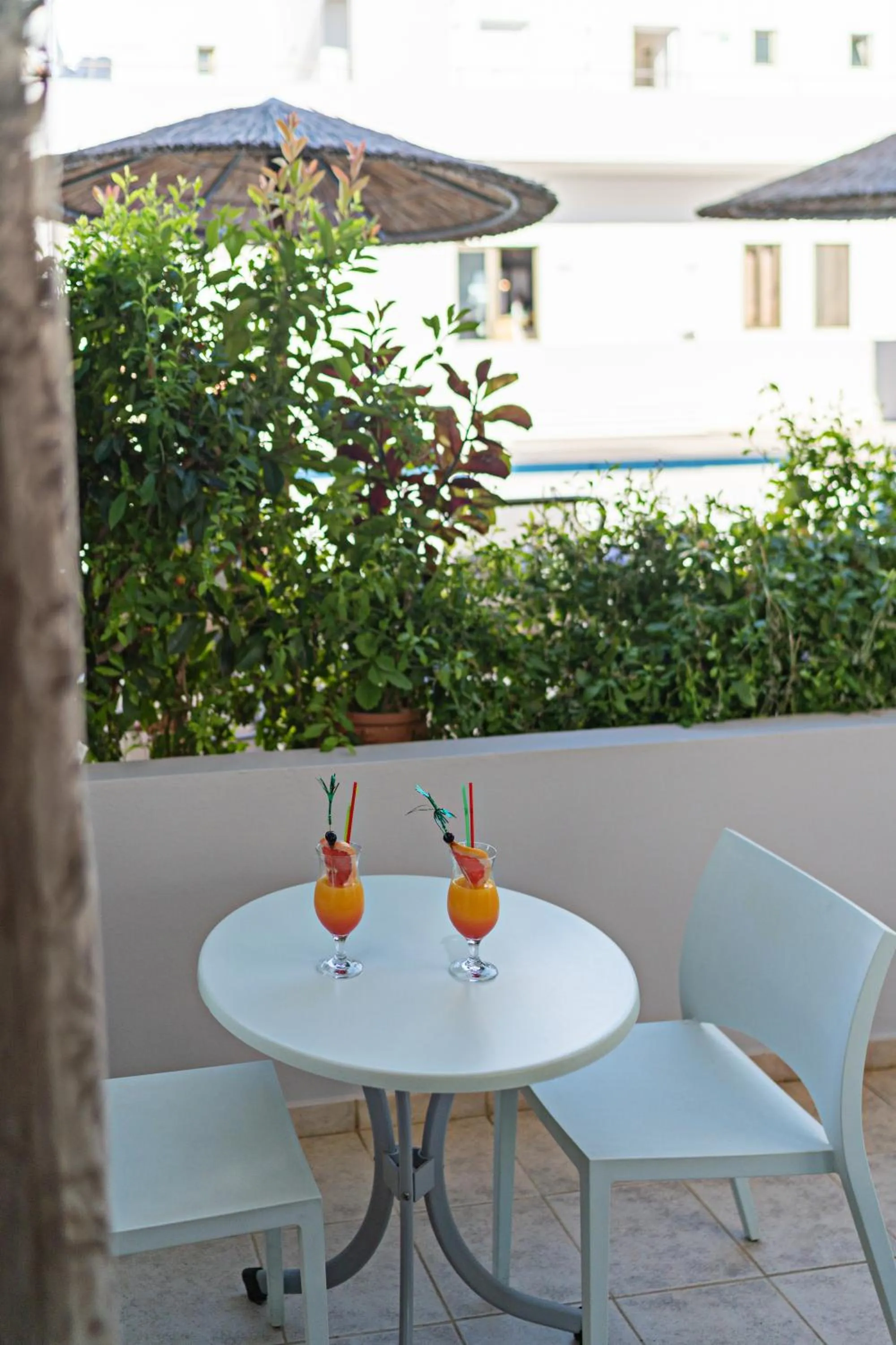 Balcony/Terrace in Delfina Boutique Hotel
