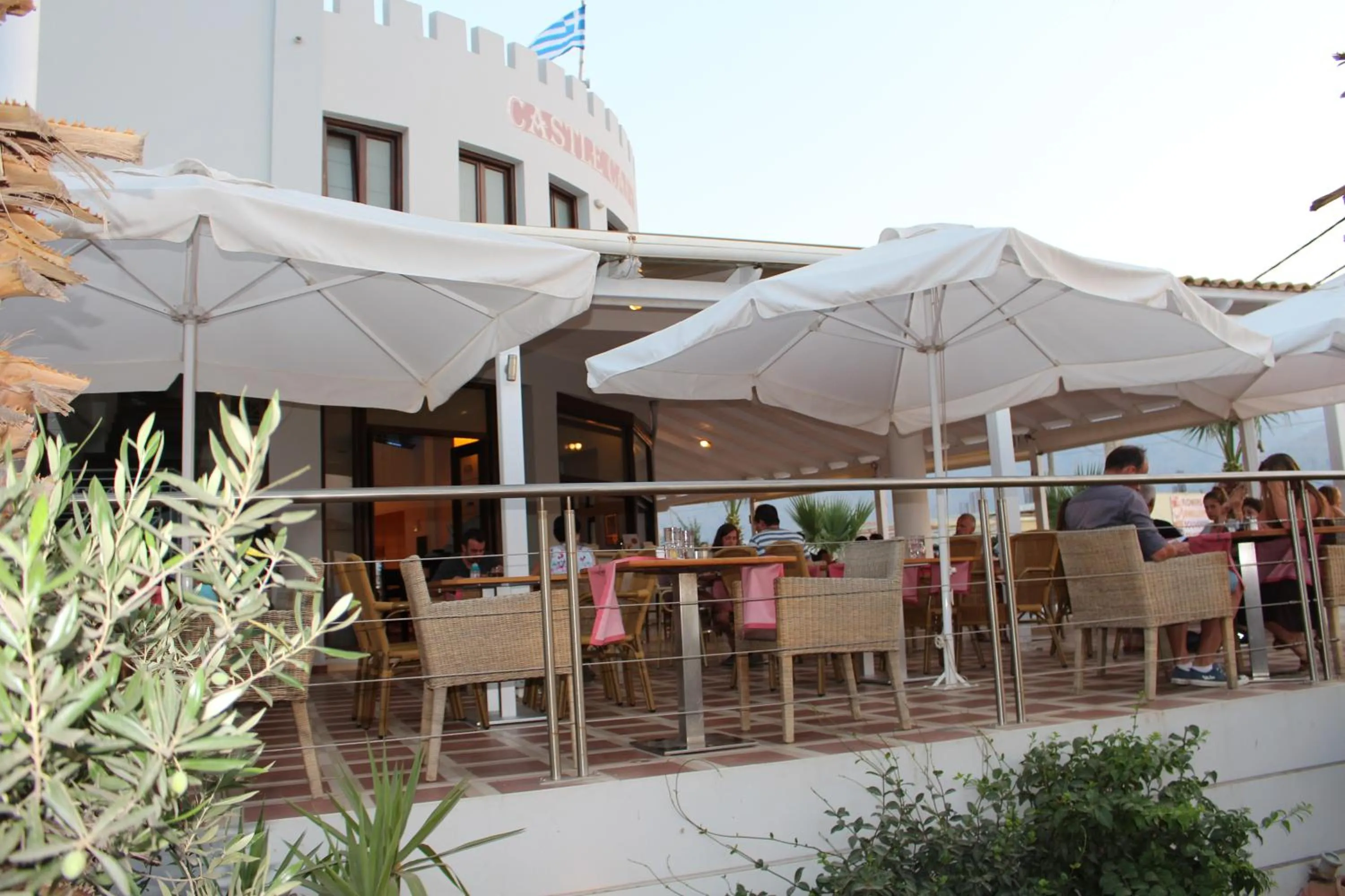 Patio in Delfina Boutique Hotel