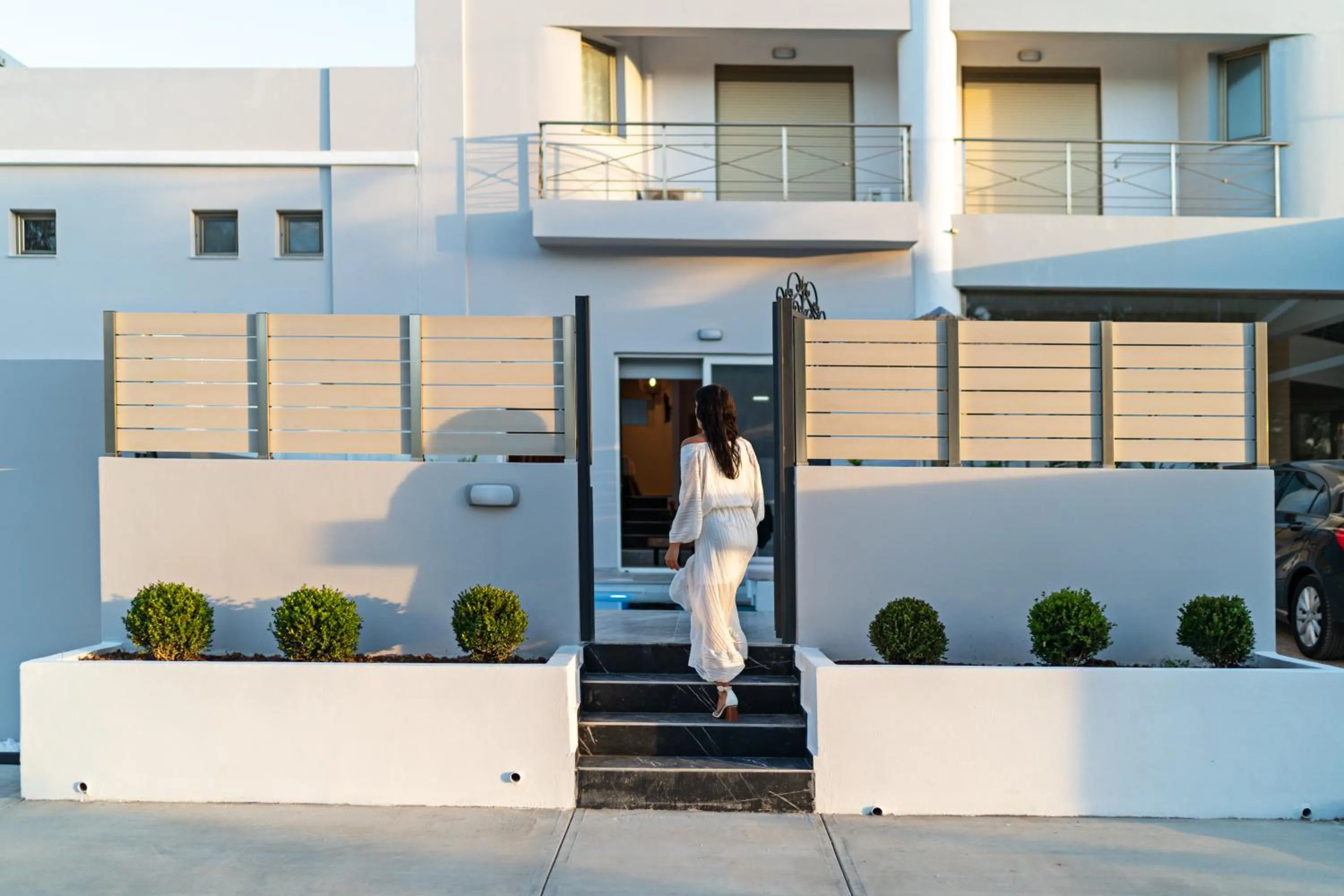 Facade/entrance in Delfina Boutique Hotel