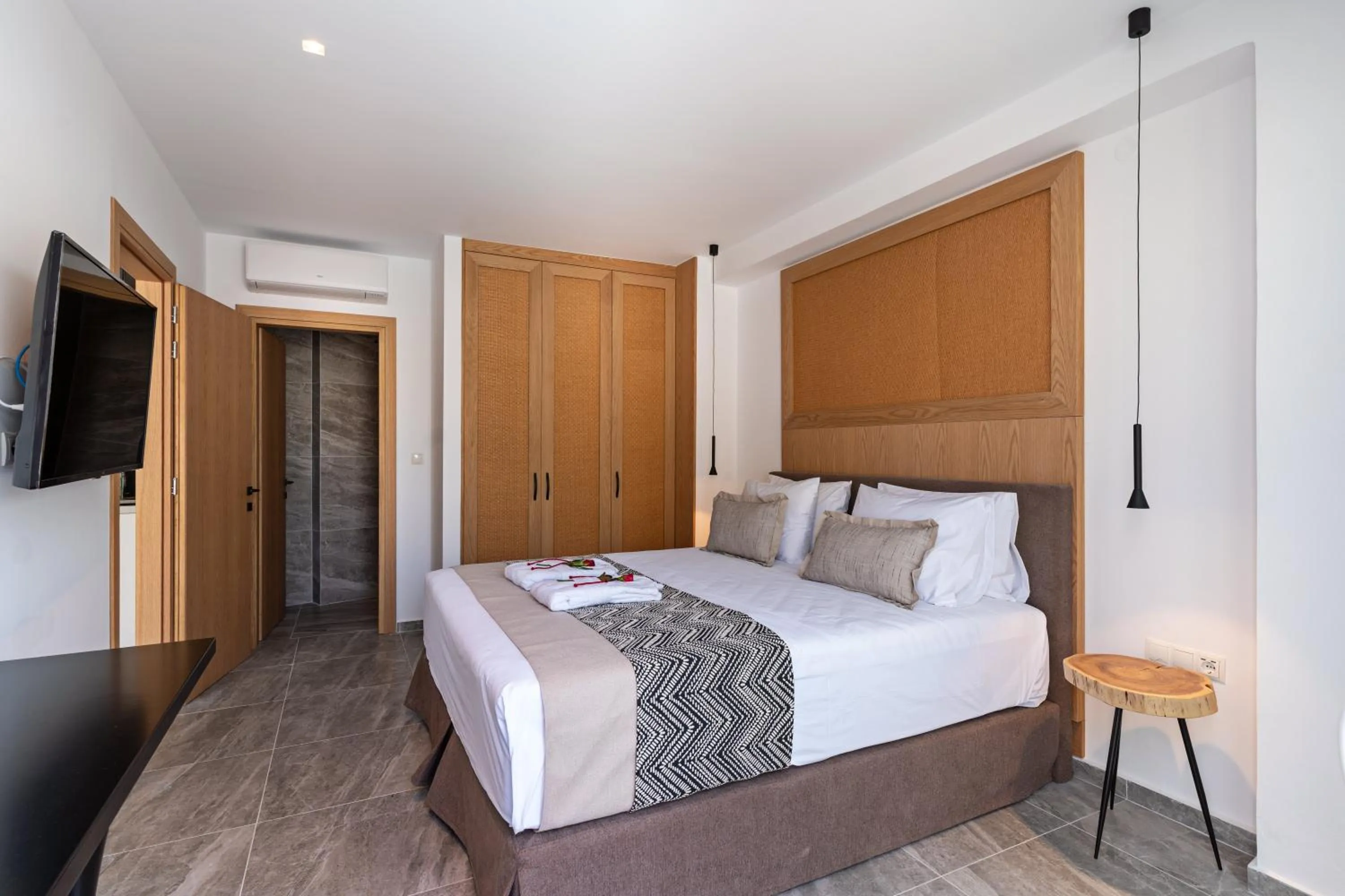 Bed in Delfina Boutique Hotel