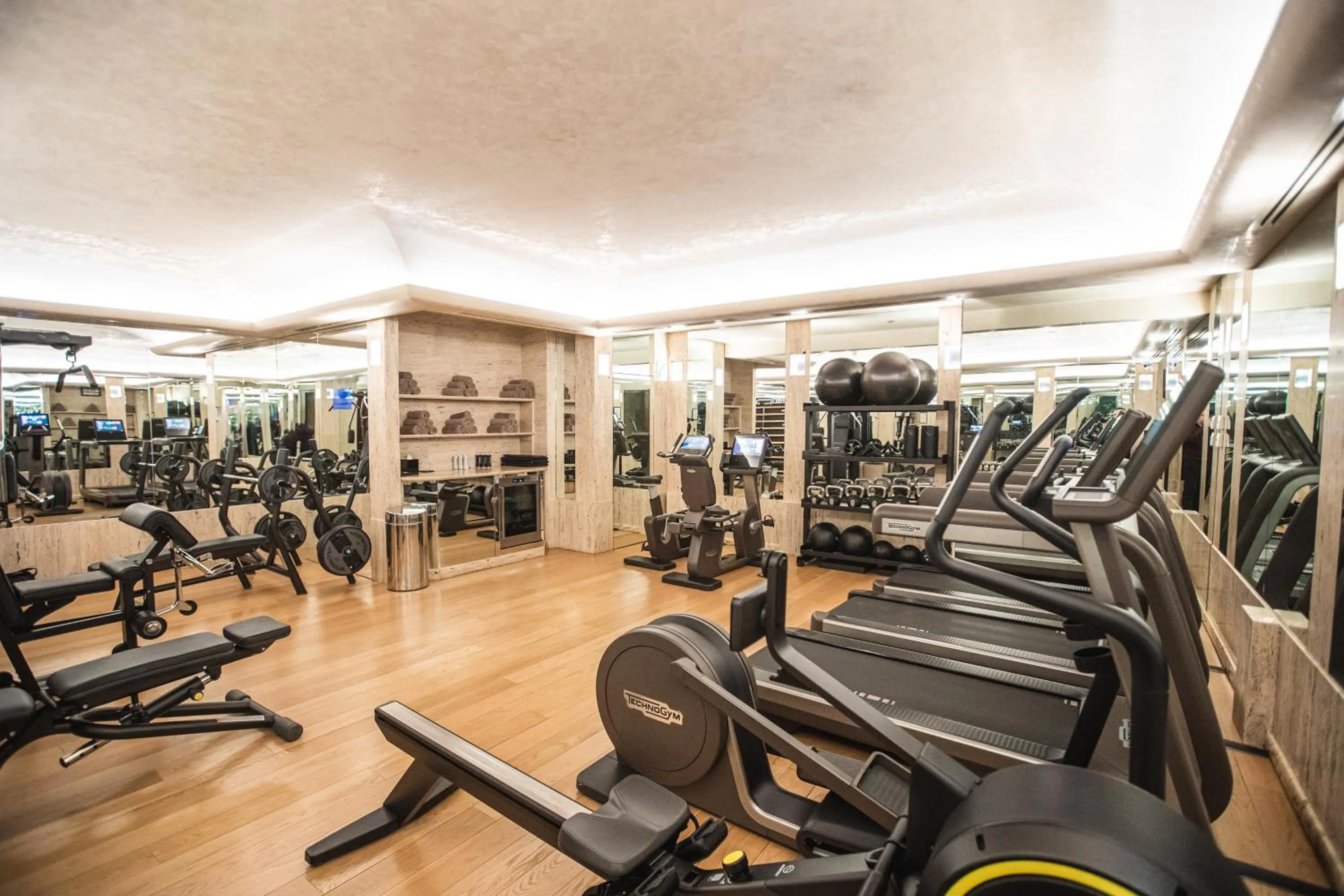 Fitness centre/facilities in Park Hyatt Milano